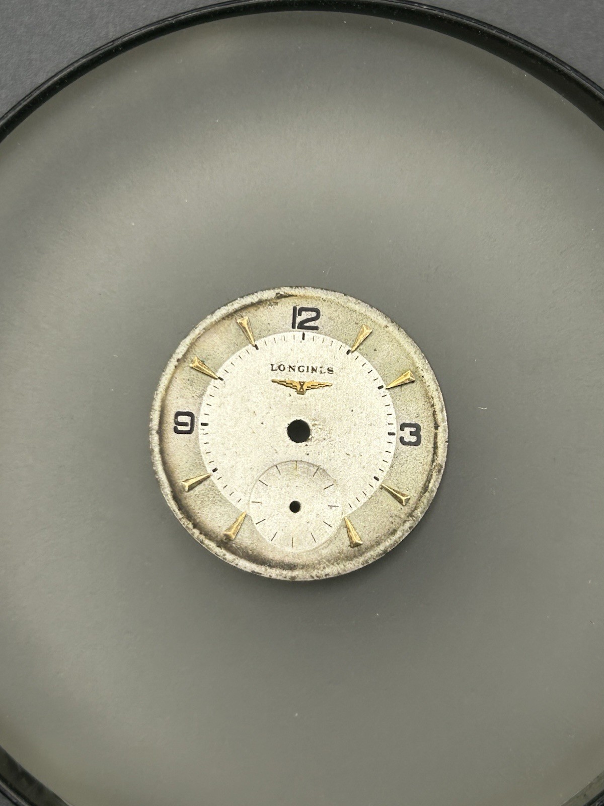 Longines watch dial (23z)