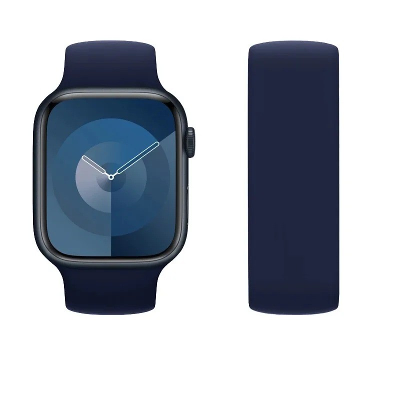 Solo Loop for apple watch band 44mm 40mm 45mm 41mm 49mm 46mm 42mm bracelet.