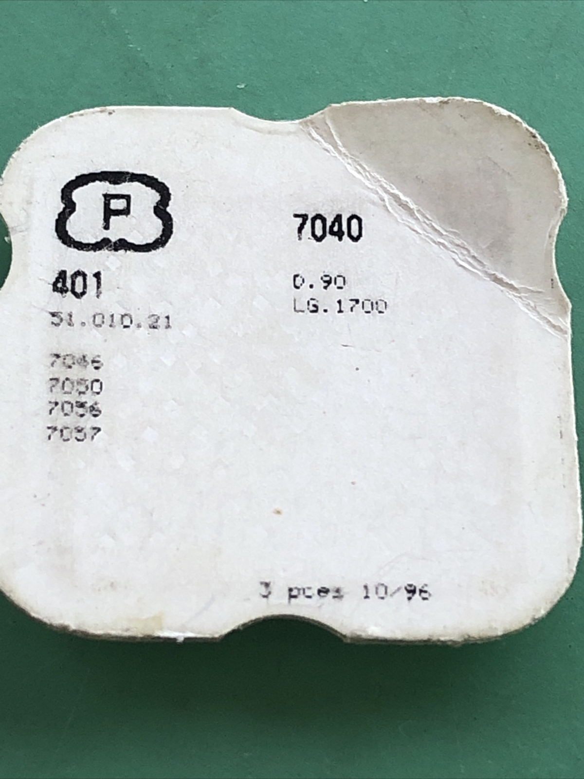Peseux Calibre 7040 Stem Swiss Made Old New Stock,free Post.