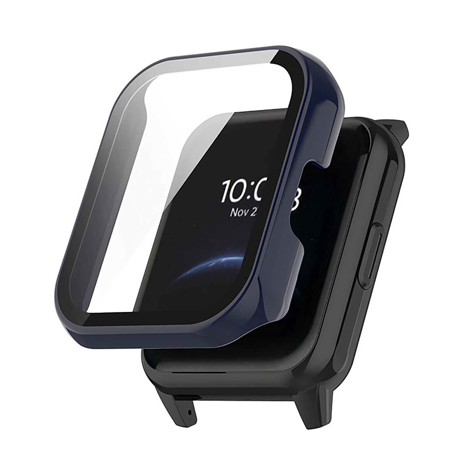 Watch Case Protective Shell PC Tempered Film Shell for Realme Watch 2 Parts