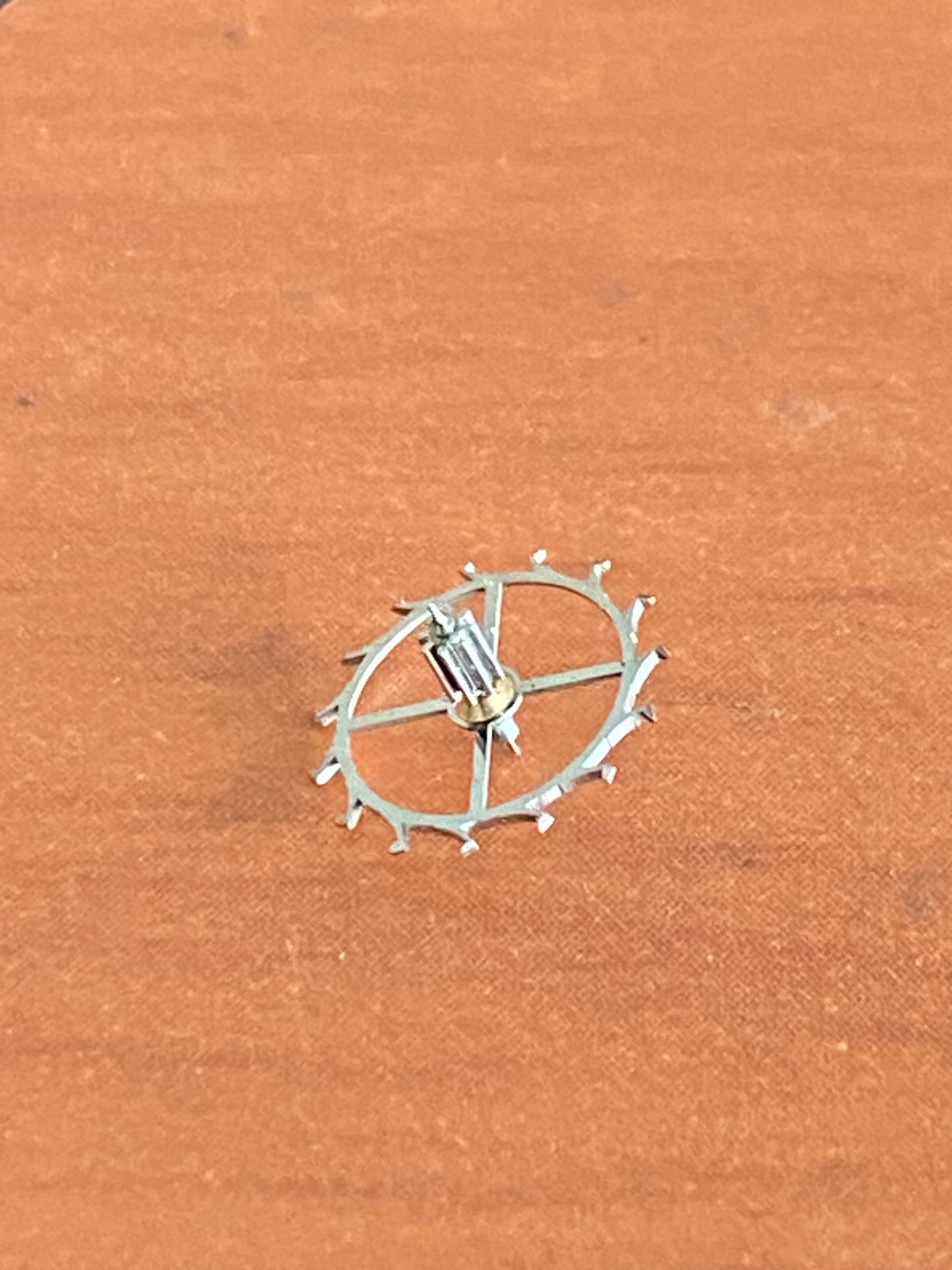 VINTAGE ESCAPE WHEEL FOR 18 SIZE HAMPDEN DUEBER ,MODEL 3,21 JEWEL