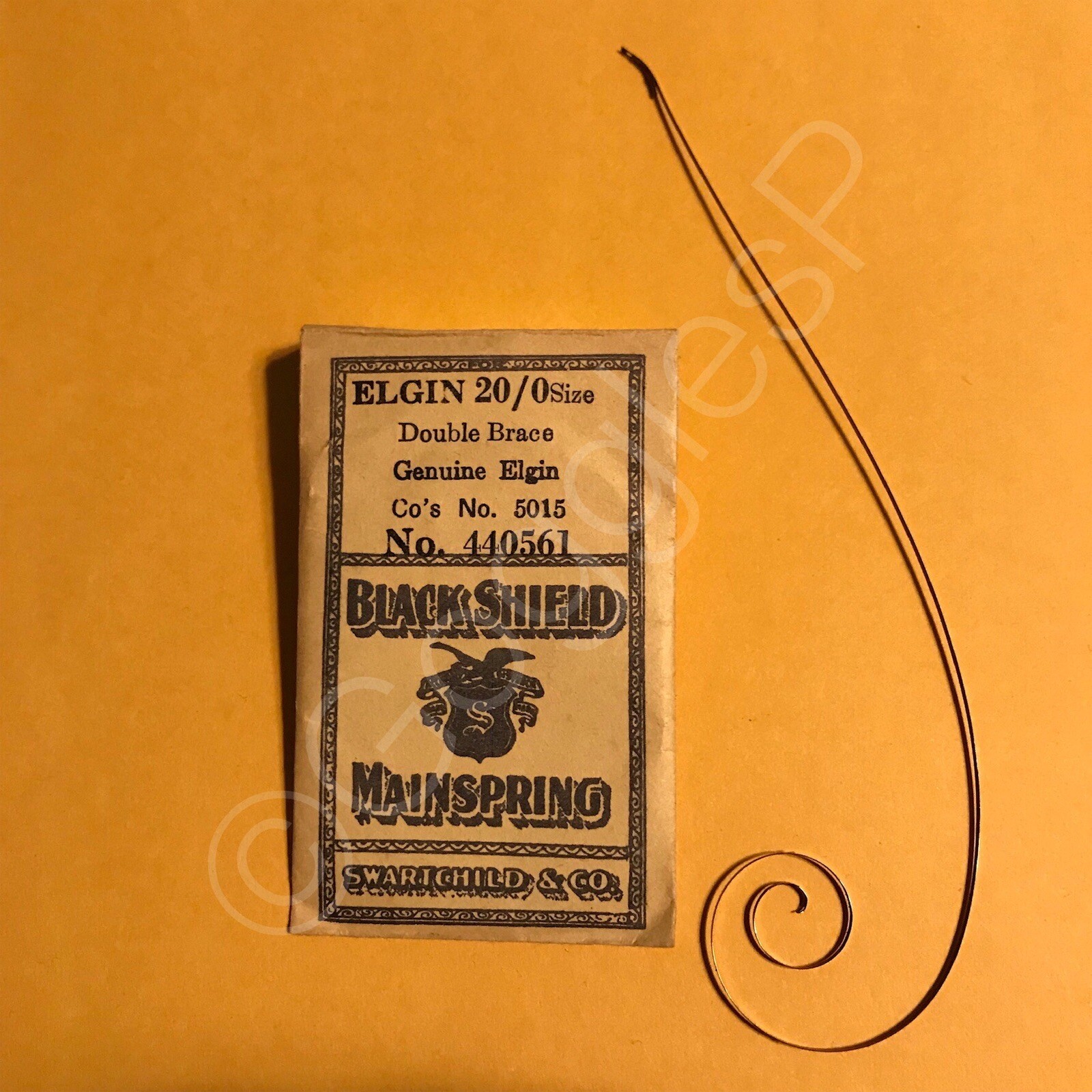 NOS Mainsprings for Elgin Watches 26/0s to 20/0s – Select A Style/Size
