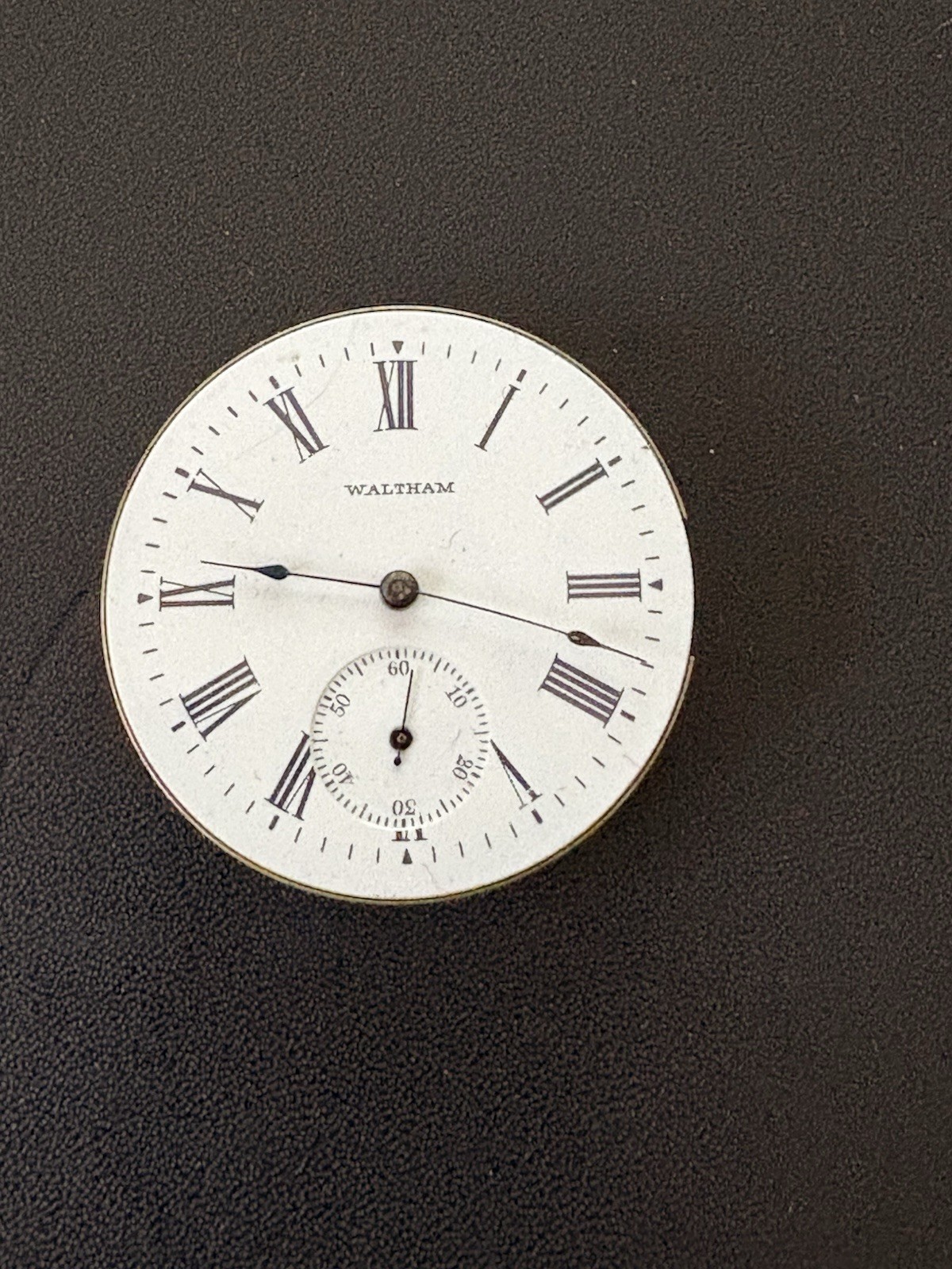 Waltham Seaside Hunt Pocket Watch Movement 6 size 15 Jewel Great parts.