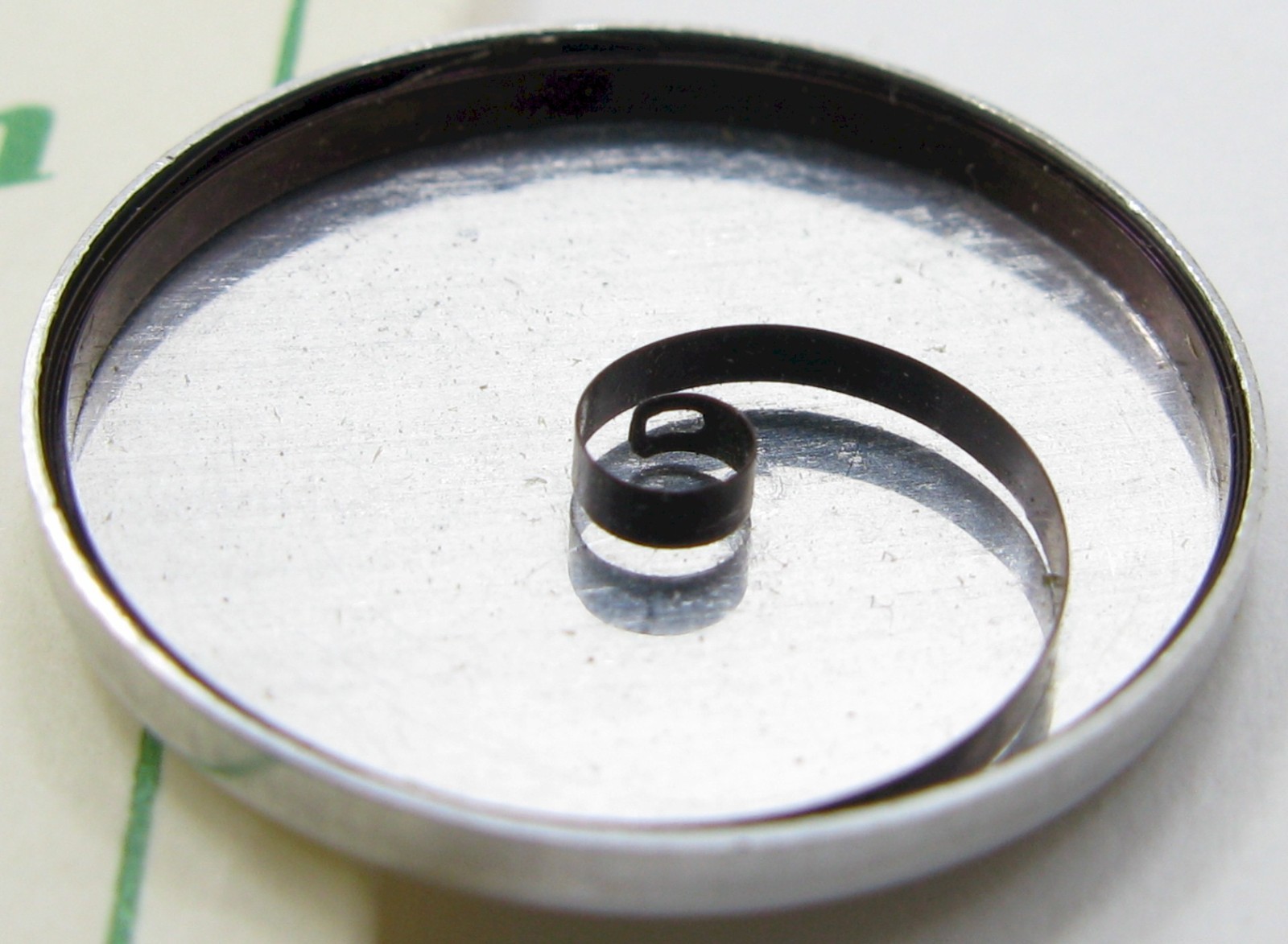Waltham 678 D B 2251 part: Watch Mainspring x1 blue alloy A 763