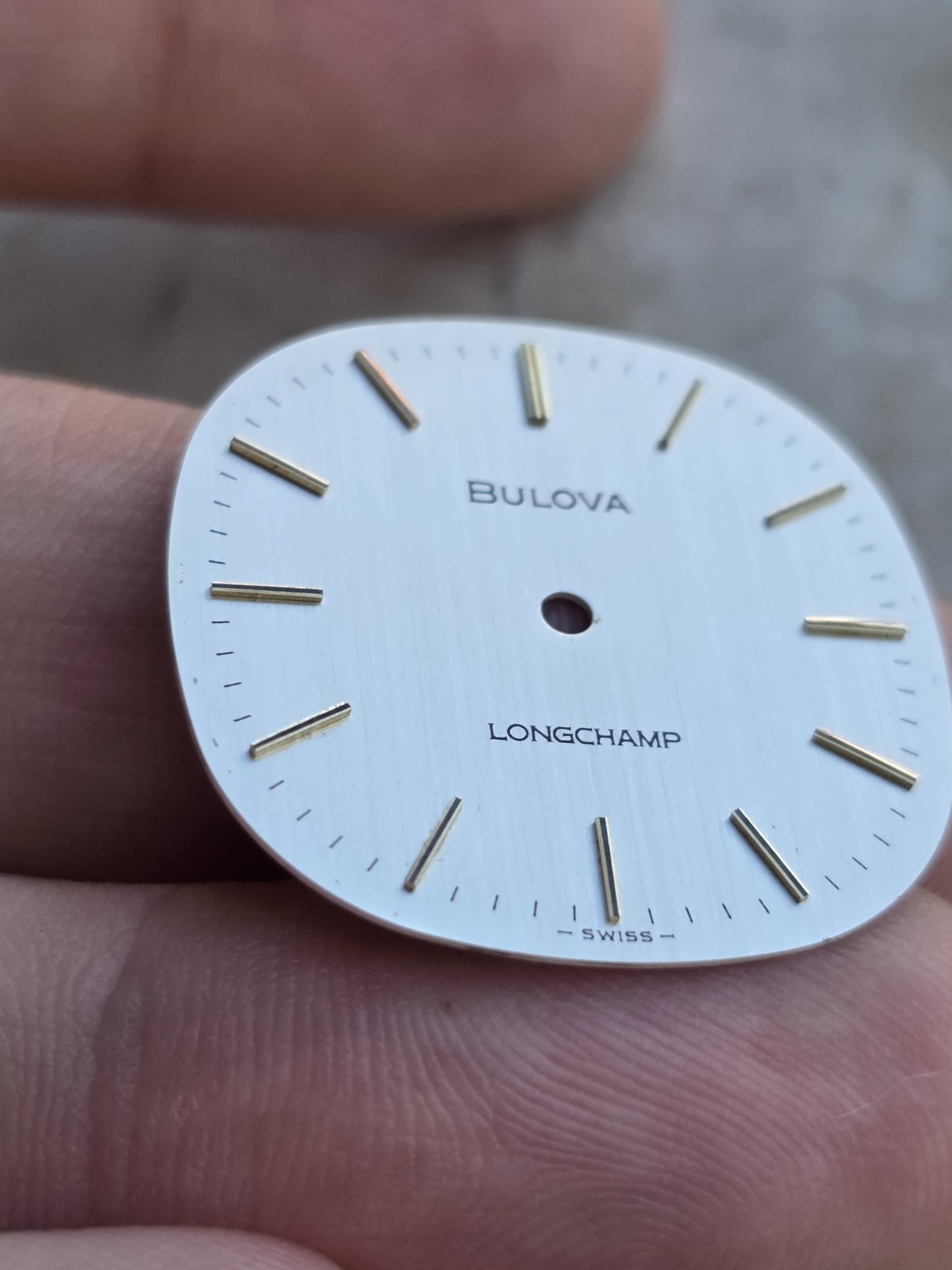 BULOVA Longchamp Watch Dial – Wrist Watch Dial 27.8mm
