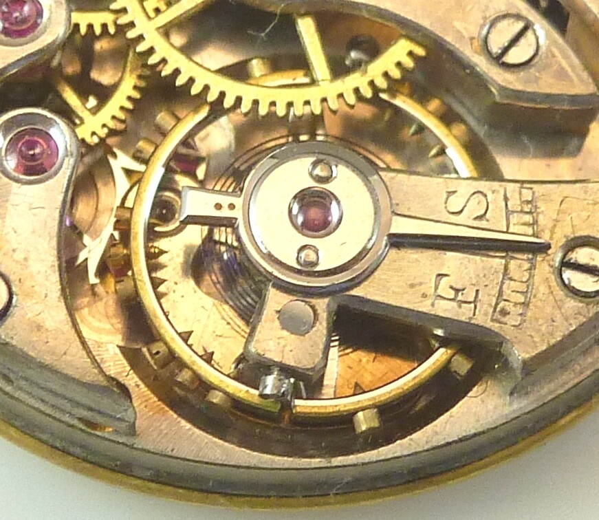 E. Huguenin Wristwatch Movement – Model 23.35mm – Spare Parts, Repair
