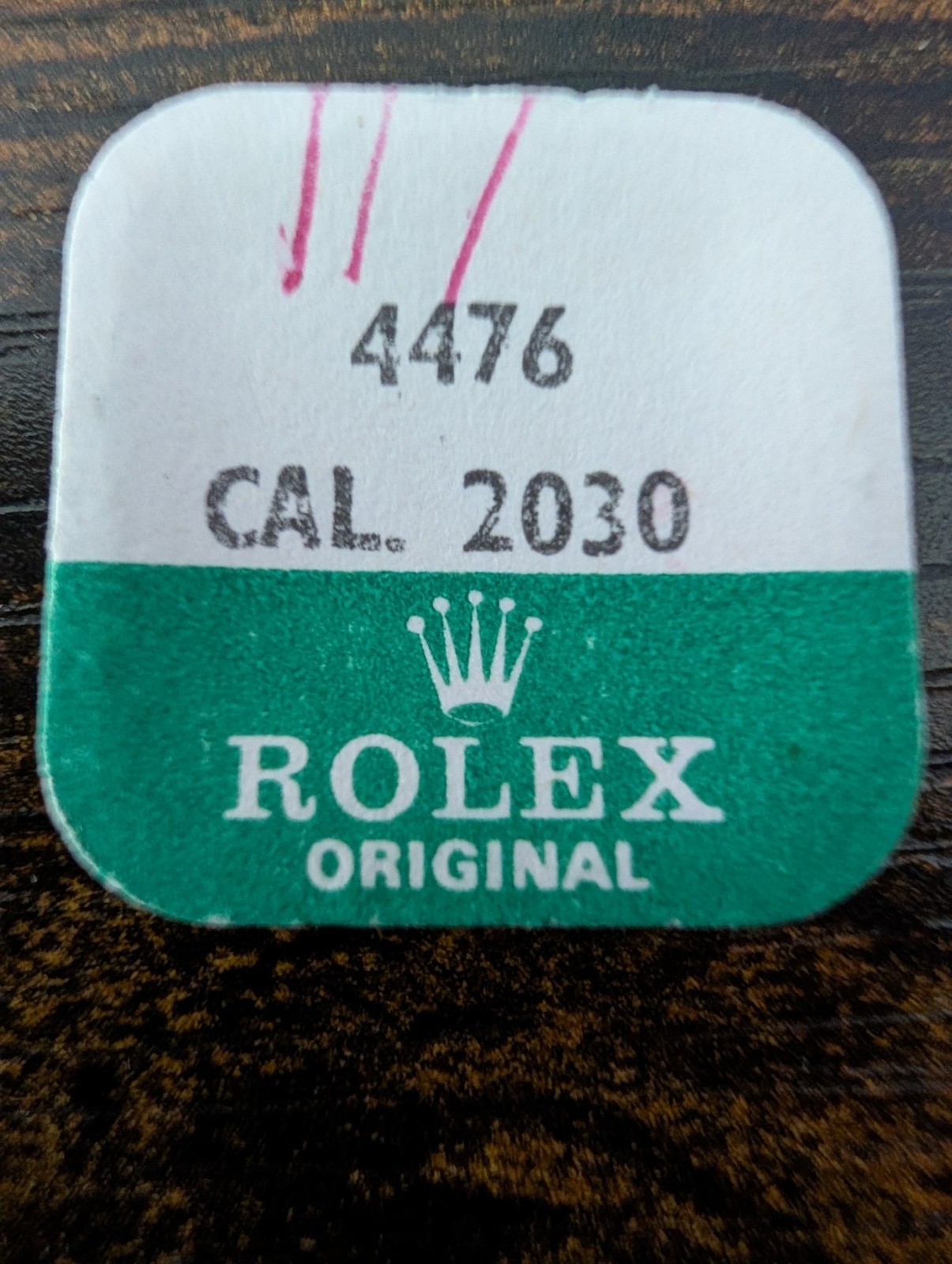 ROLEX-AXLE FOR OSCILLATING WEIGHT-FACTORY SEALED-CAL 2030 PART 4476