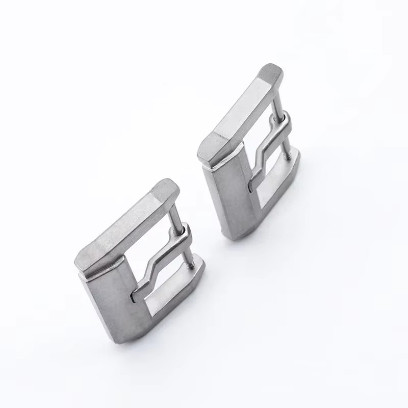 20mm Pin Clasp Folding Buckle Fits Blancpain Fifty Fathoms Rubber Strap Band