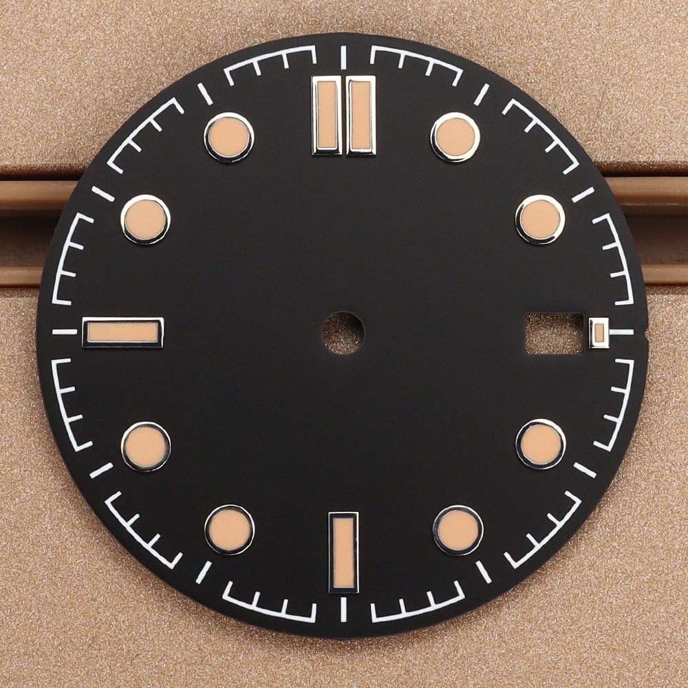 Modify Sea300 Mod 3C Luminous Metal Dail 30.50mm Dial For Seiko NH35 36 Movement