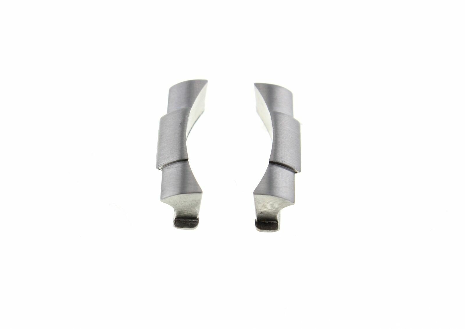 20mm Matte Silver Steel Replacement Strap End Link For Rolex Datejust 36mm