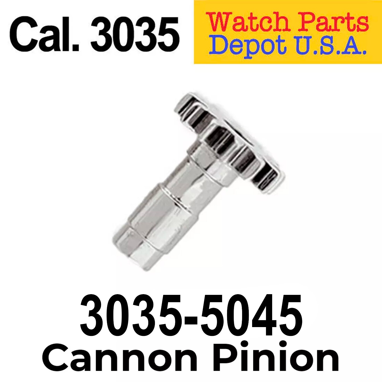 Rolex Caliber 3035-5045 – Cannon Pinion Replacement Parts SWISS MADE