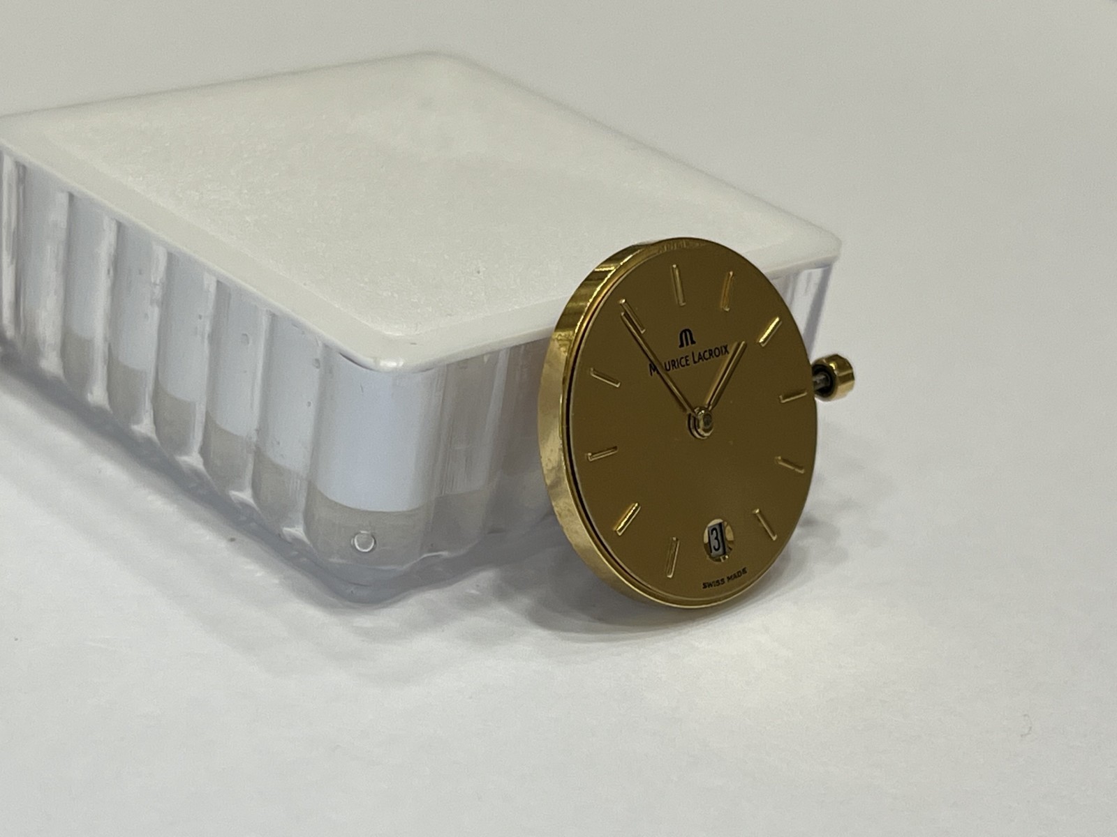 Movement & Dial Maurice Lacroix Quartz Date Eta 956.412 Swiss Made Working
