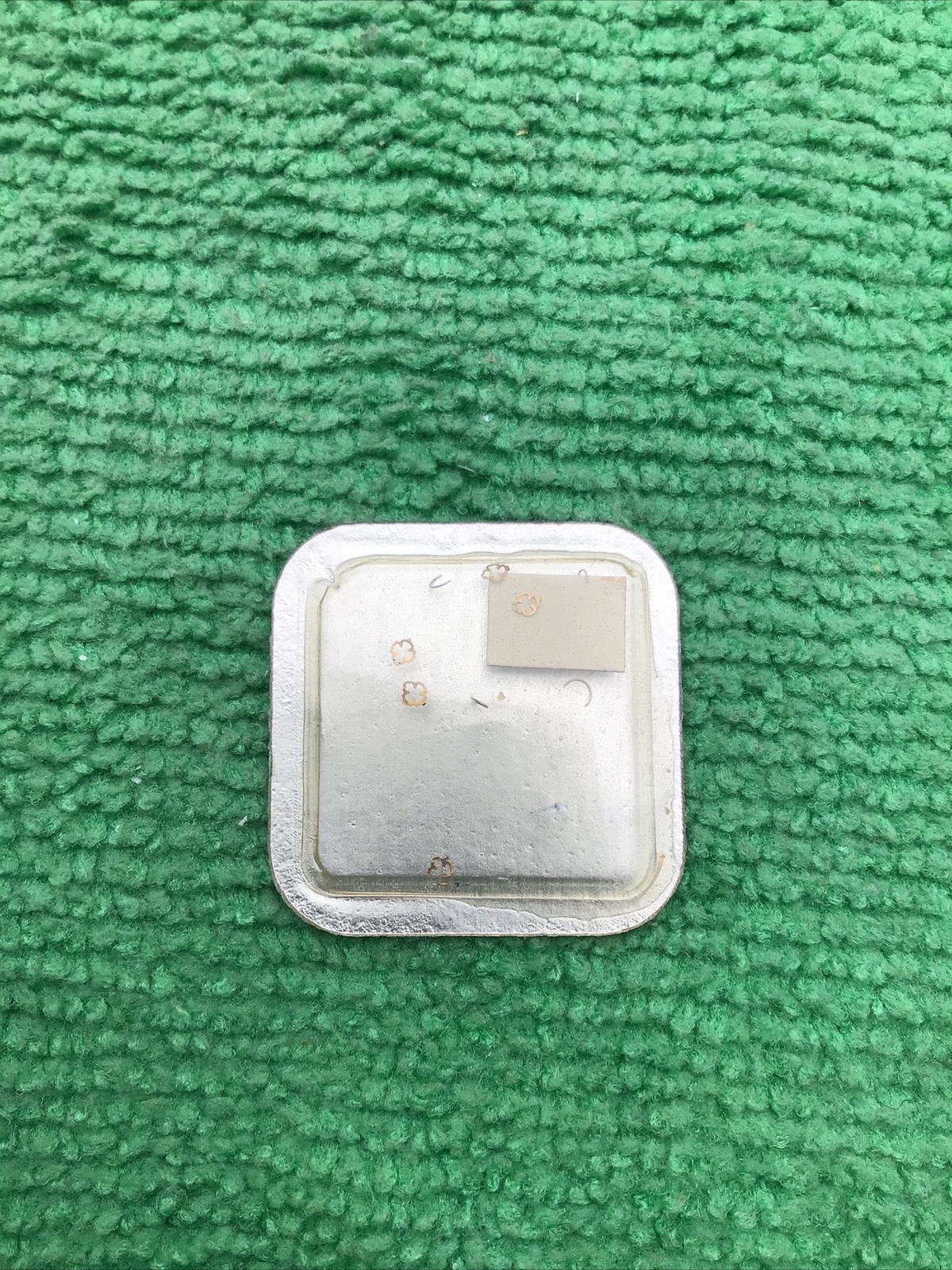 Rolex Cal. 1400 2984-1 Shock Spring Lower Genuine Watch Part, NOS (1 Piece)