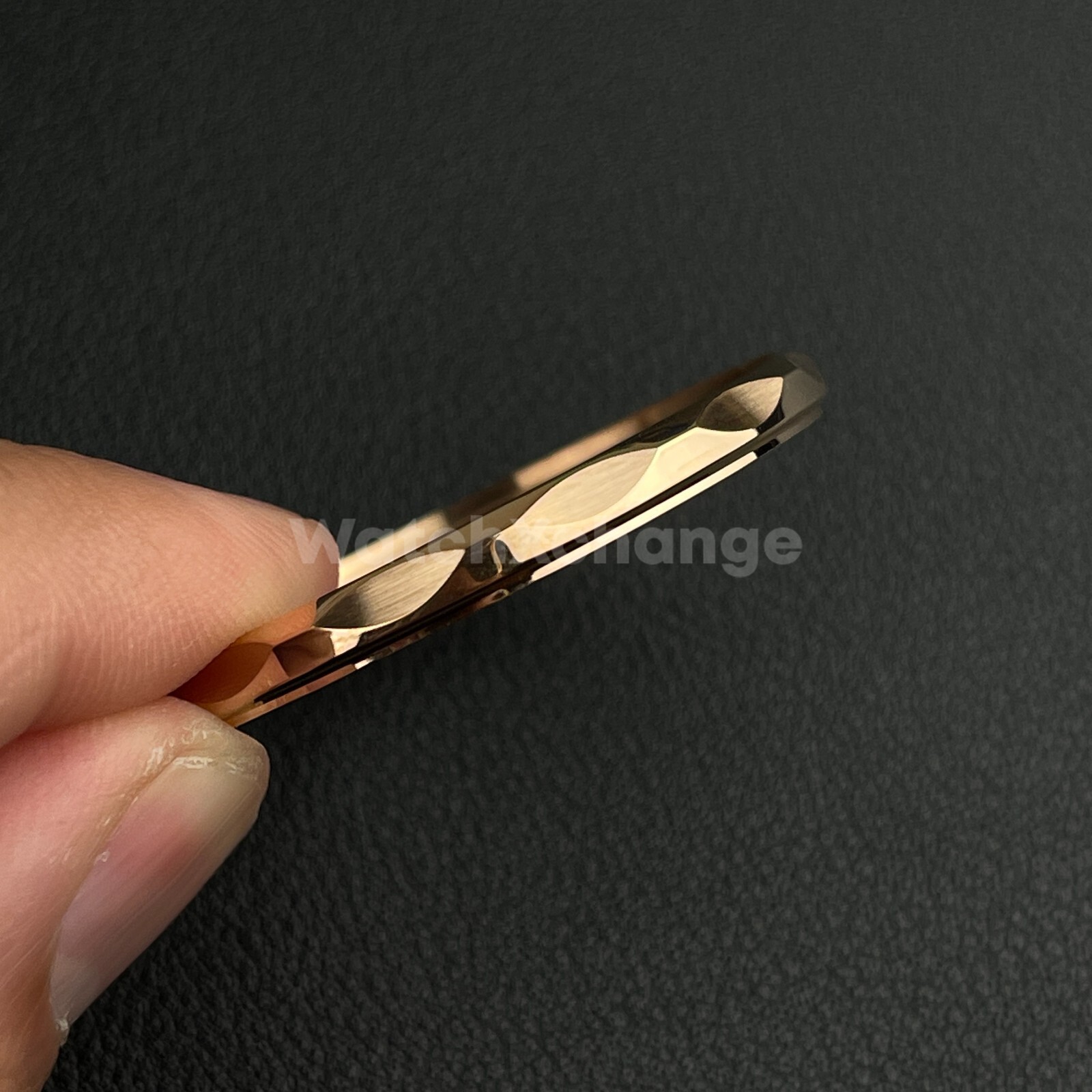 Rose Gold Seamaster Style Edge Watch Bezels for Seiko SKX007 SRPD Mod Gasket