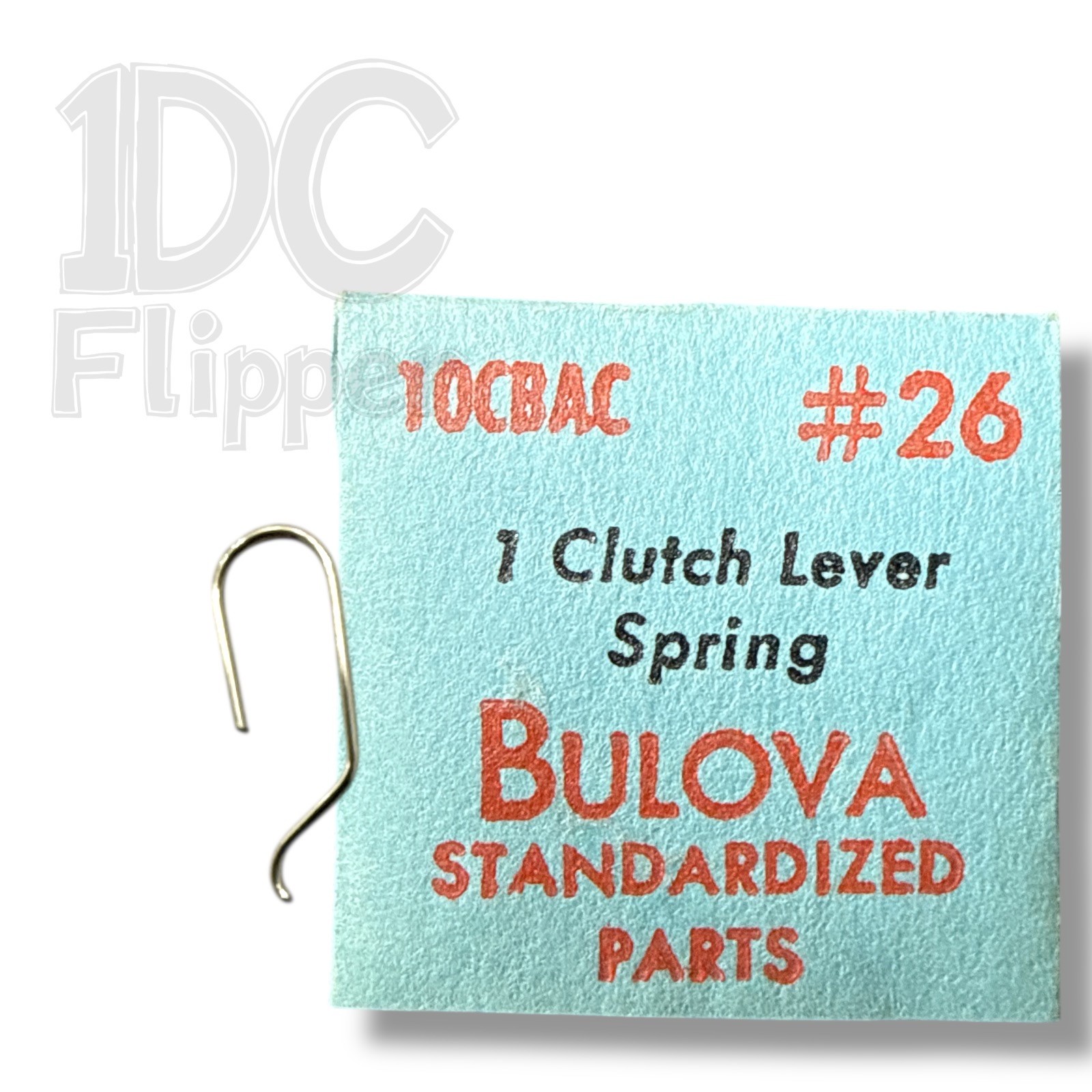 Bulova 10CBAC CLUTCH LEVER SPRING #26 Bulova 11AC Fits Multiple, Read List!