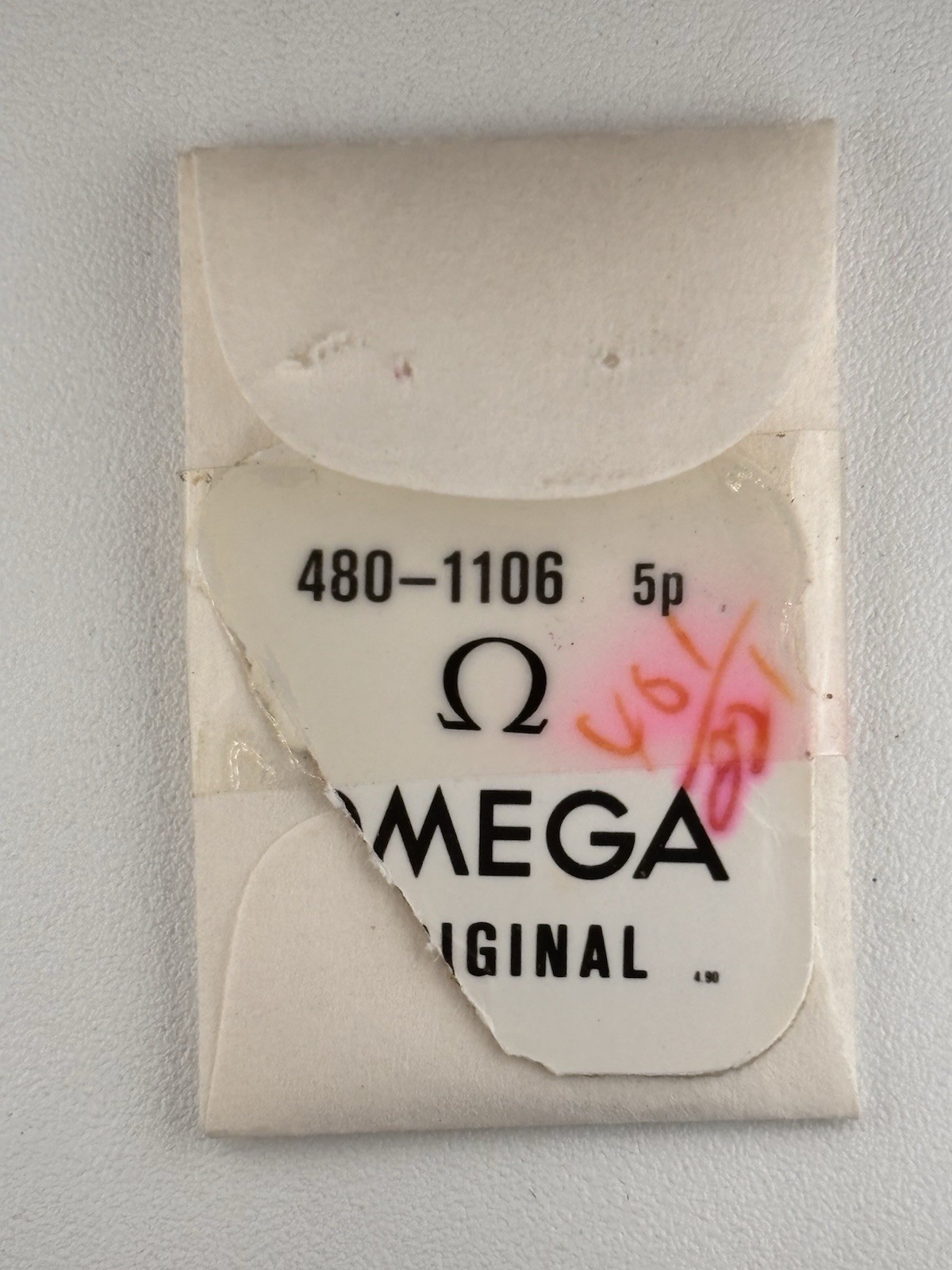 New Genuine Original OMEGA 484 Winding Stem. Part No 1106