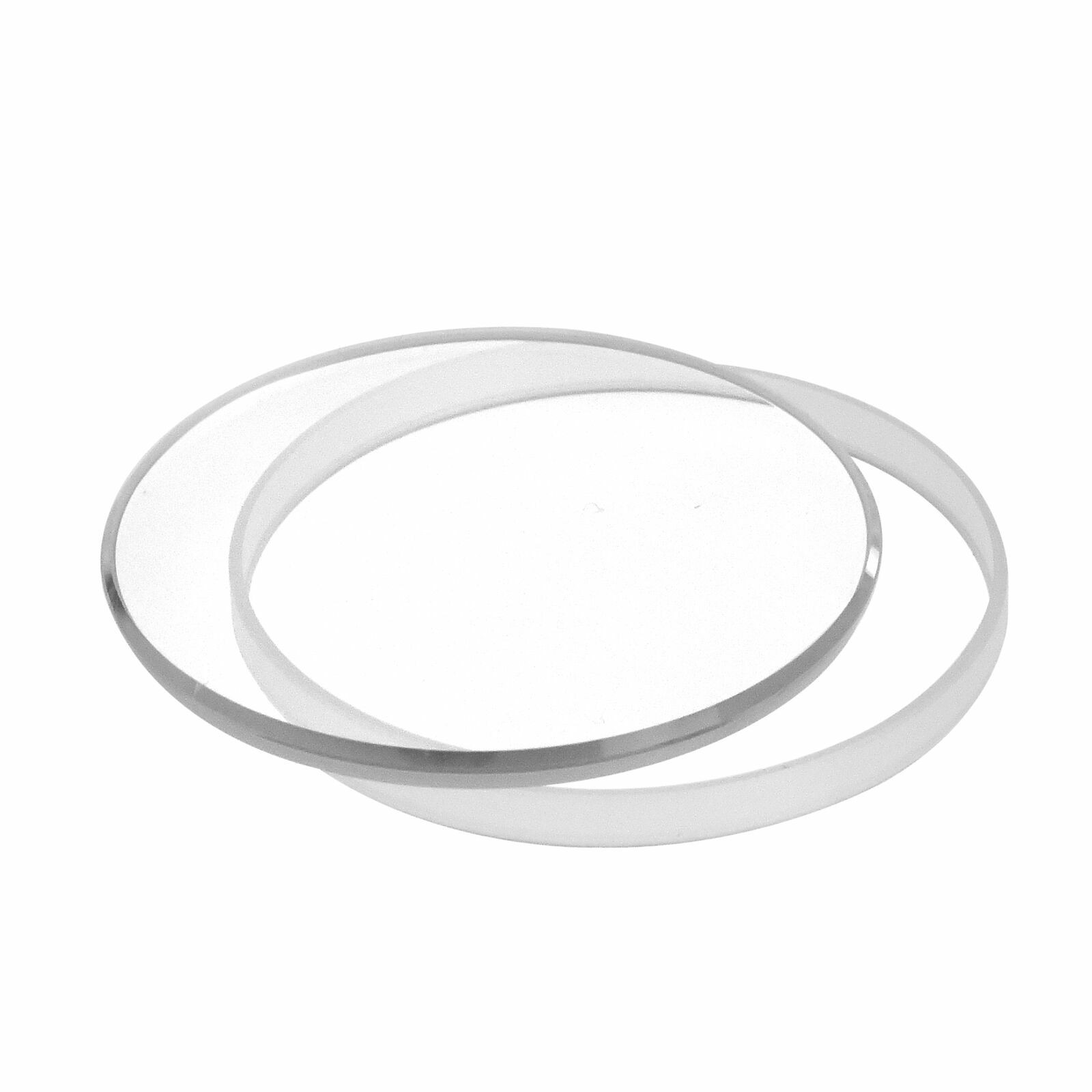 34.50mm Transparent Sapphire Replacement Crystal For Panerai Luminor Radiomir