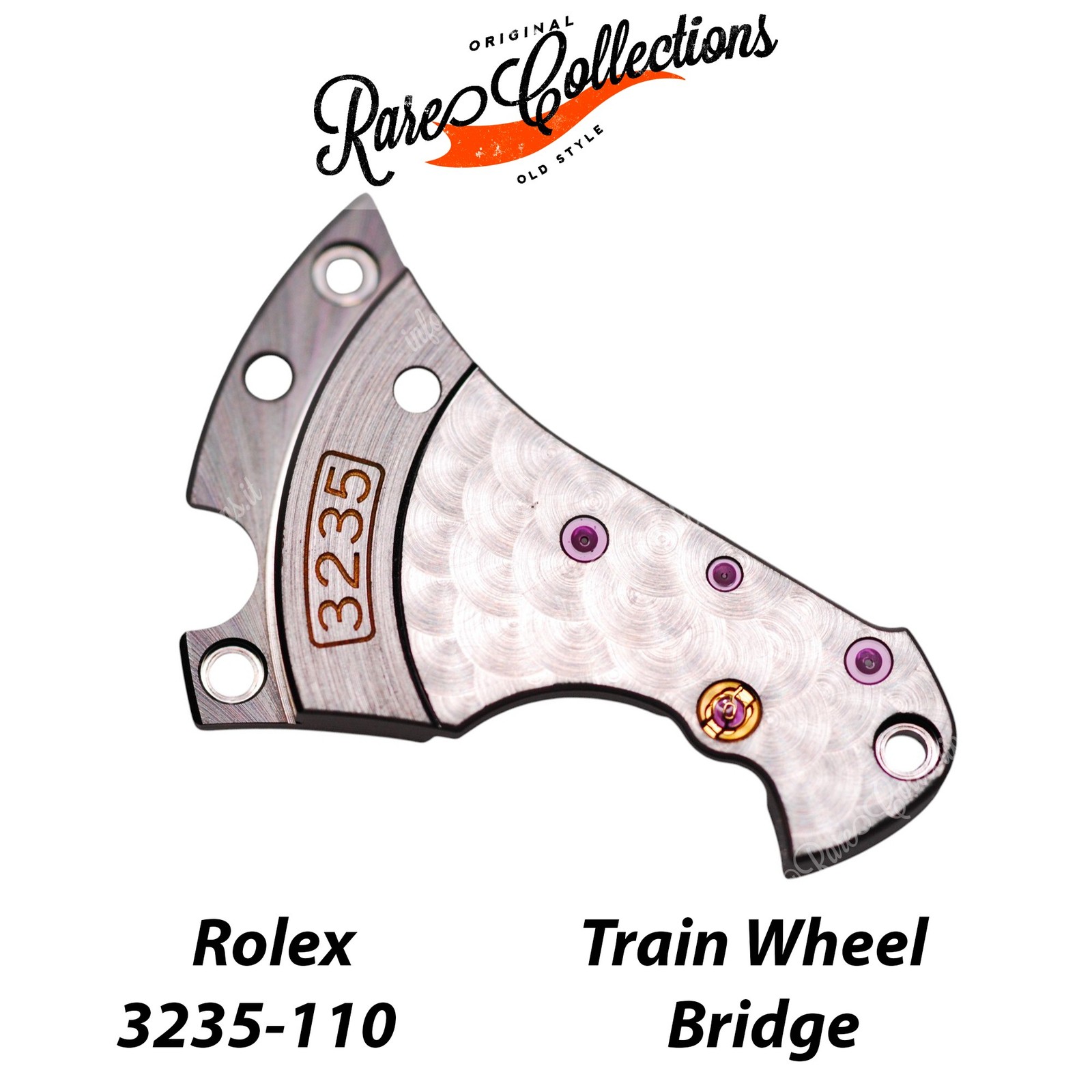 NEW Nuovo Rolex 3235 110 Train Wheel Bridge Ponte Ruotismo