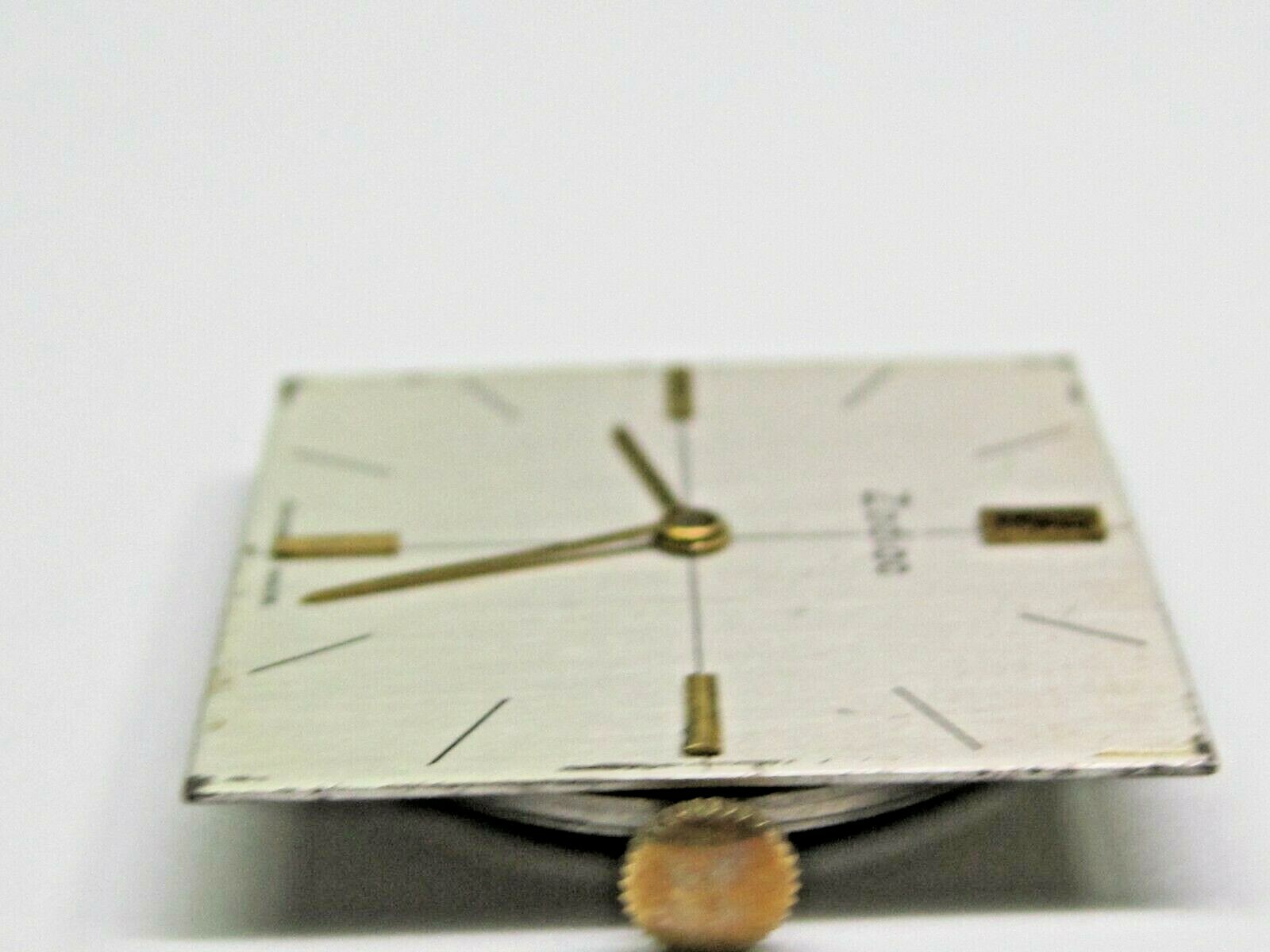 Vintage Gents ZODIAC Movement-Swiss Made White Face -17 Jewels # 52 +