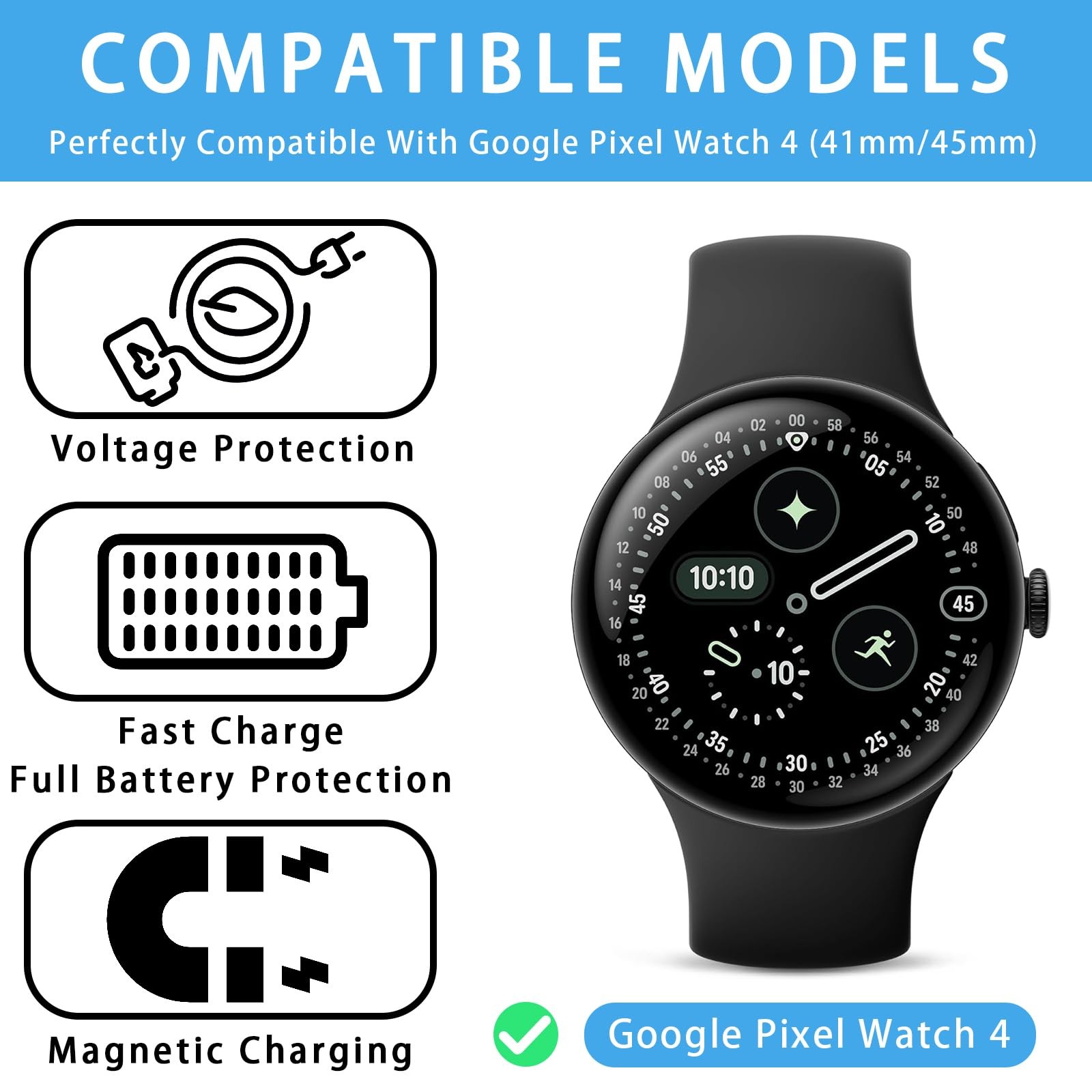 with Google Pixel 4 Charger Dock, Quick Charging -Charge Cable, Fast-Charging…