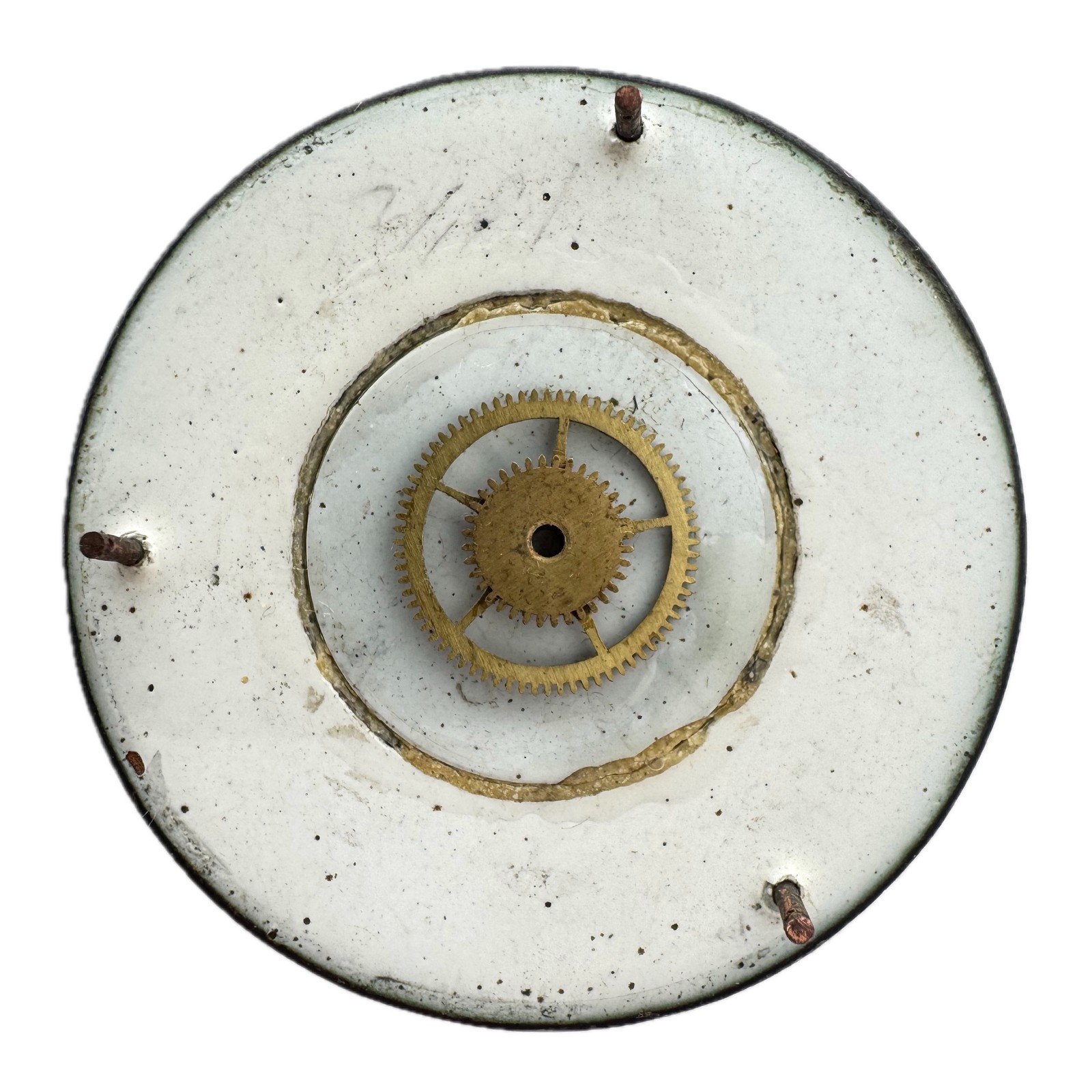 Antique J. Harris & Sons London Chronograph Key Wind Fusee Pocket Watch Movement