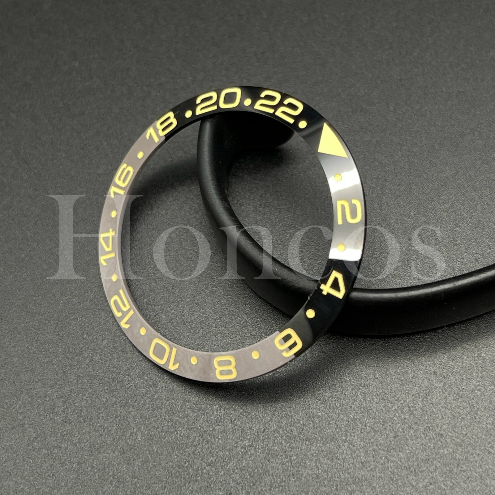 Bezel Insert Ceramic Fits For Rolex GMT II Master 126713GRNR-0001 Pepsi Batman