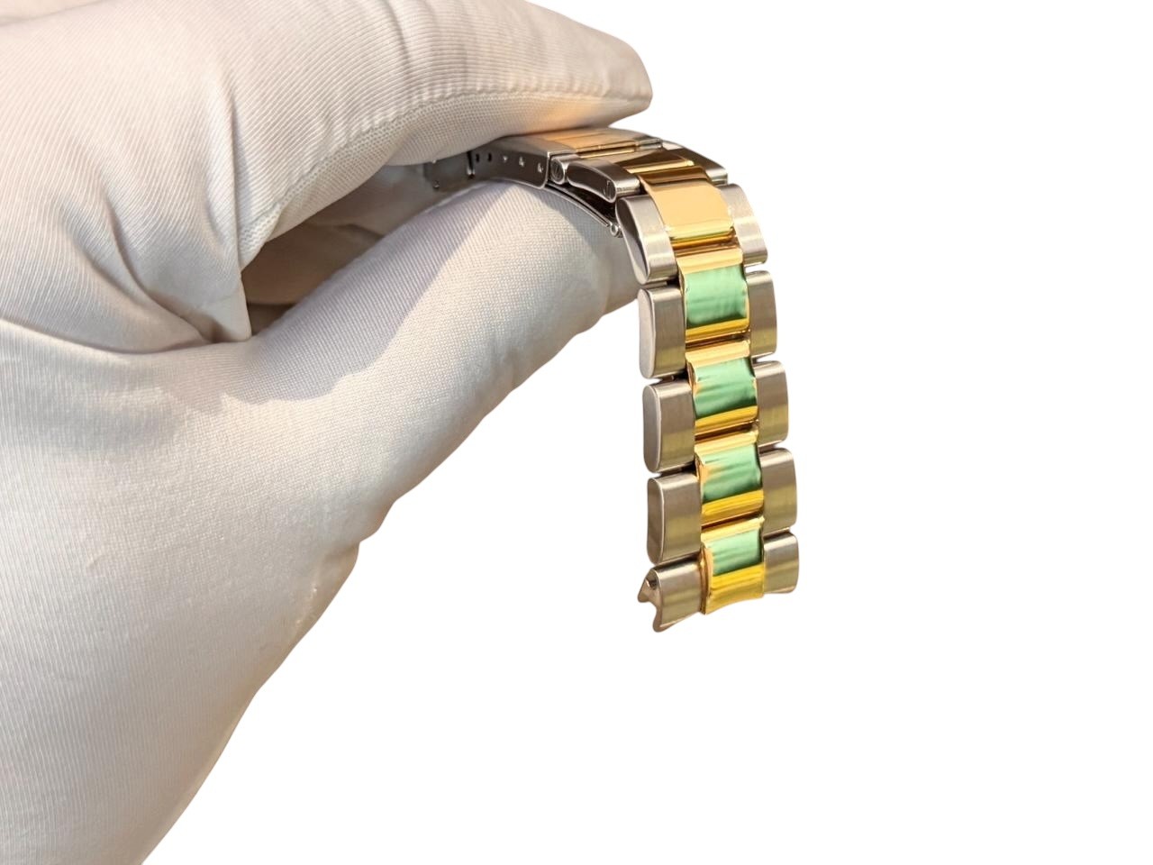 Bracelet Oyster Steel Gold 18Kt for Rolex (cod. Bracciale 78393A X3) — Used Good