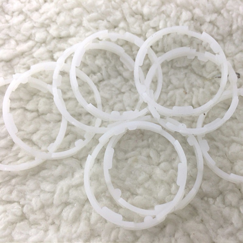 1 Pair Plastic White Watch Spacer Ring for 8200 Movement Replacement Spare Parts