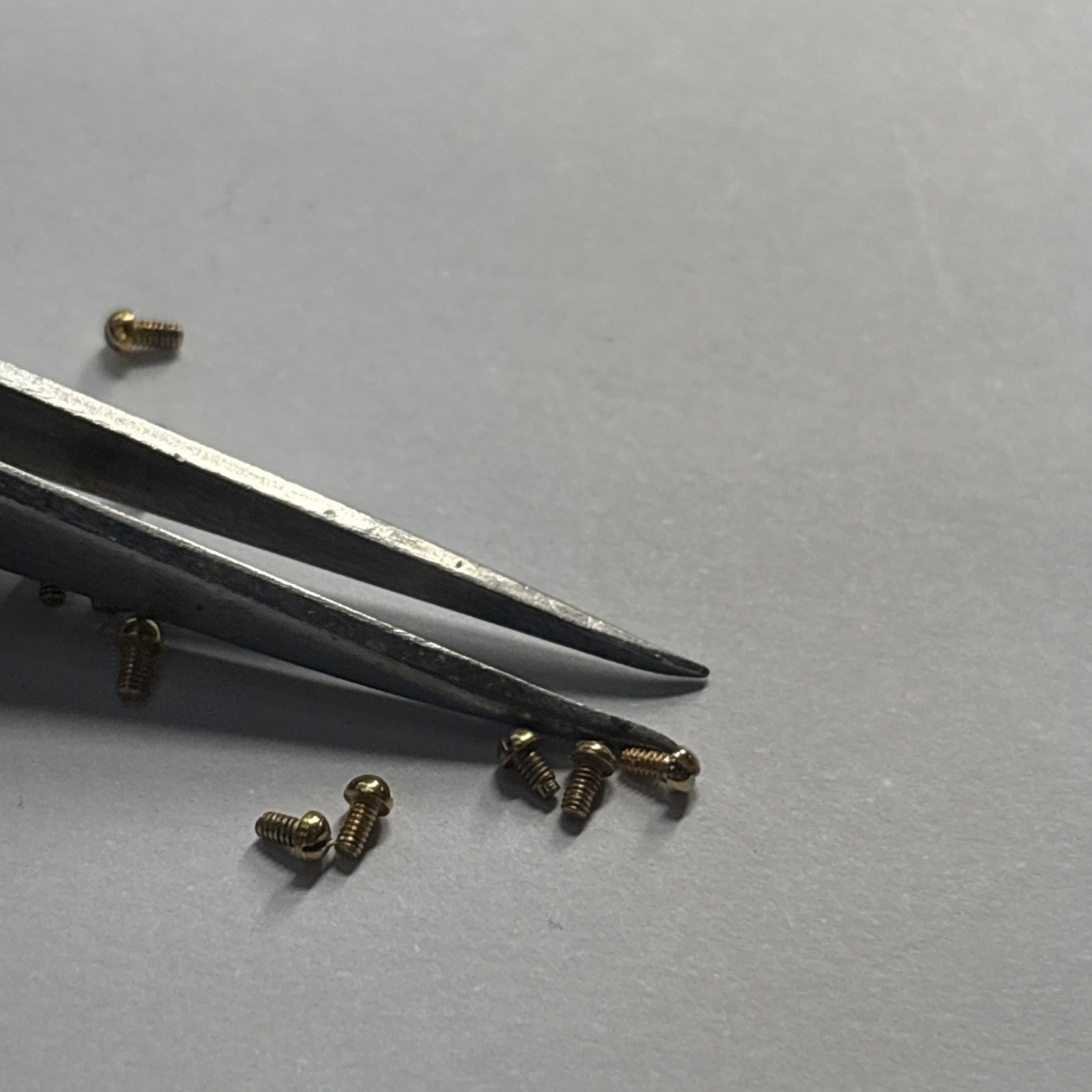 Breitling Twotone Crosswind & Chronomat Screws Assorted As Is gold Faded On Some