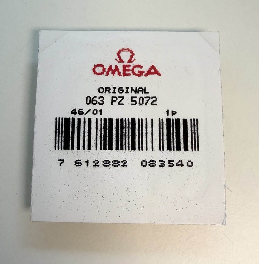 New Genuine Omega Seamaster DeVille Acrylic Plastic Crystal Part 063PZ5072
