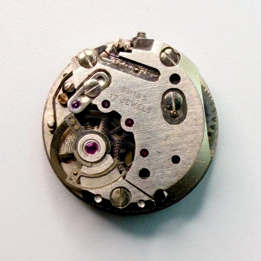 Fero Feldmann EB 8340 17J Swiss Watch Movement, 15.8mm – For Repair