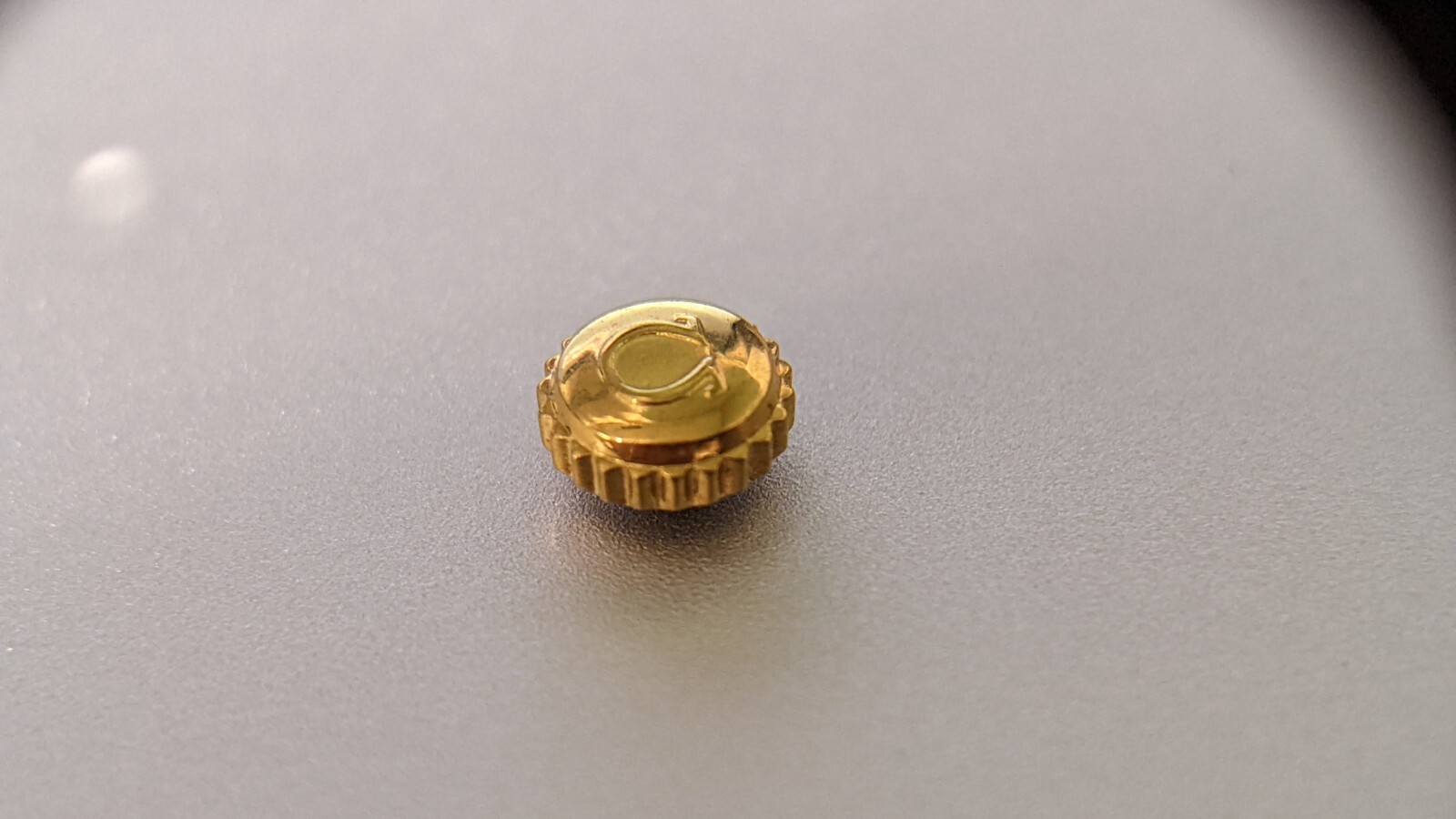 Unbranded Ω OM yellow CROWN 5.0 x 2.0 tap 10Y (0.90mm stem thread)