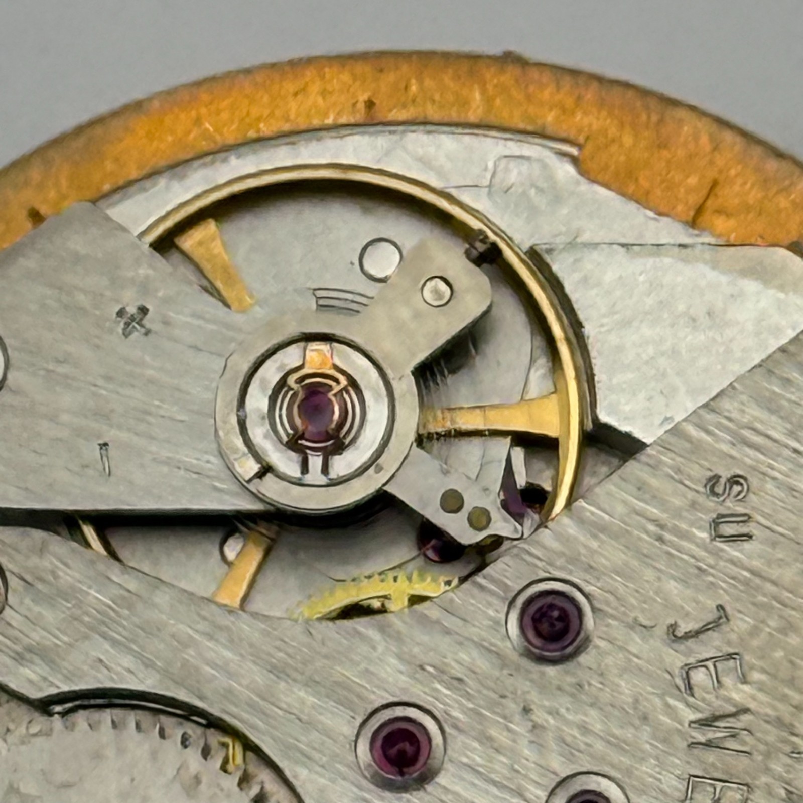 Poljot 2614.2H Watch Movement Sekonda Soviet 17 Jewels Manual Wind Parts 26.4mm