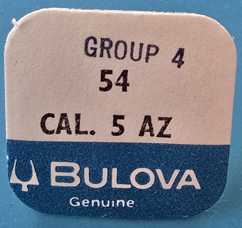 Bulova Cal. 5AZ #54 Balance Complete NOS