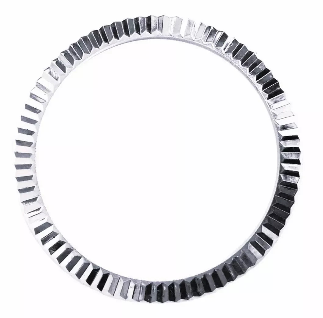 Fluted Bezel Insert for 41 Rolex Datejust 126300 126333 126334 Stainless Steel