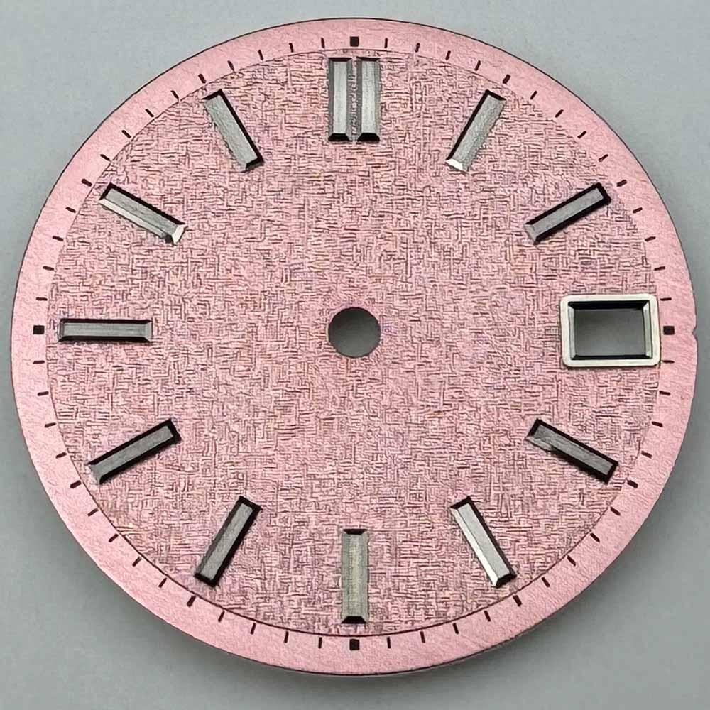 28.5mm Sterile Dial Fit NH35 NH34 Movement 3/3.8 O’clock Crown Black White Green