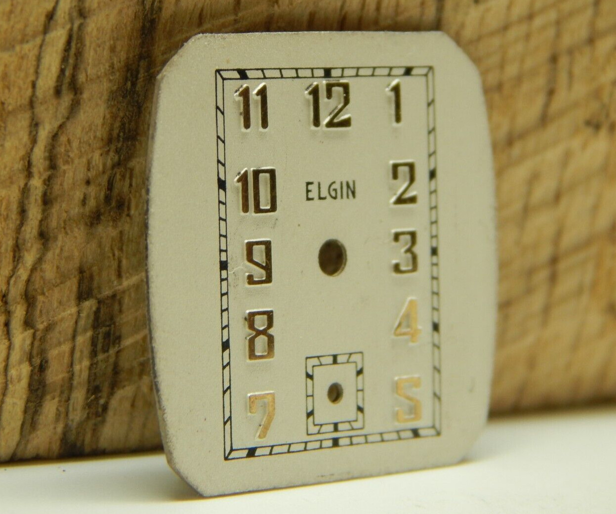 Beautiful Art Deco Elgin Watch Dial 23.5mm Diameter Circa 1920’s