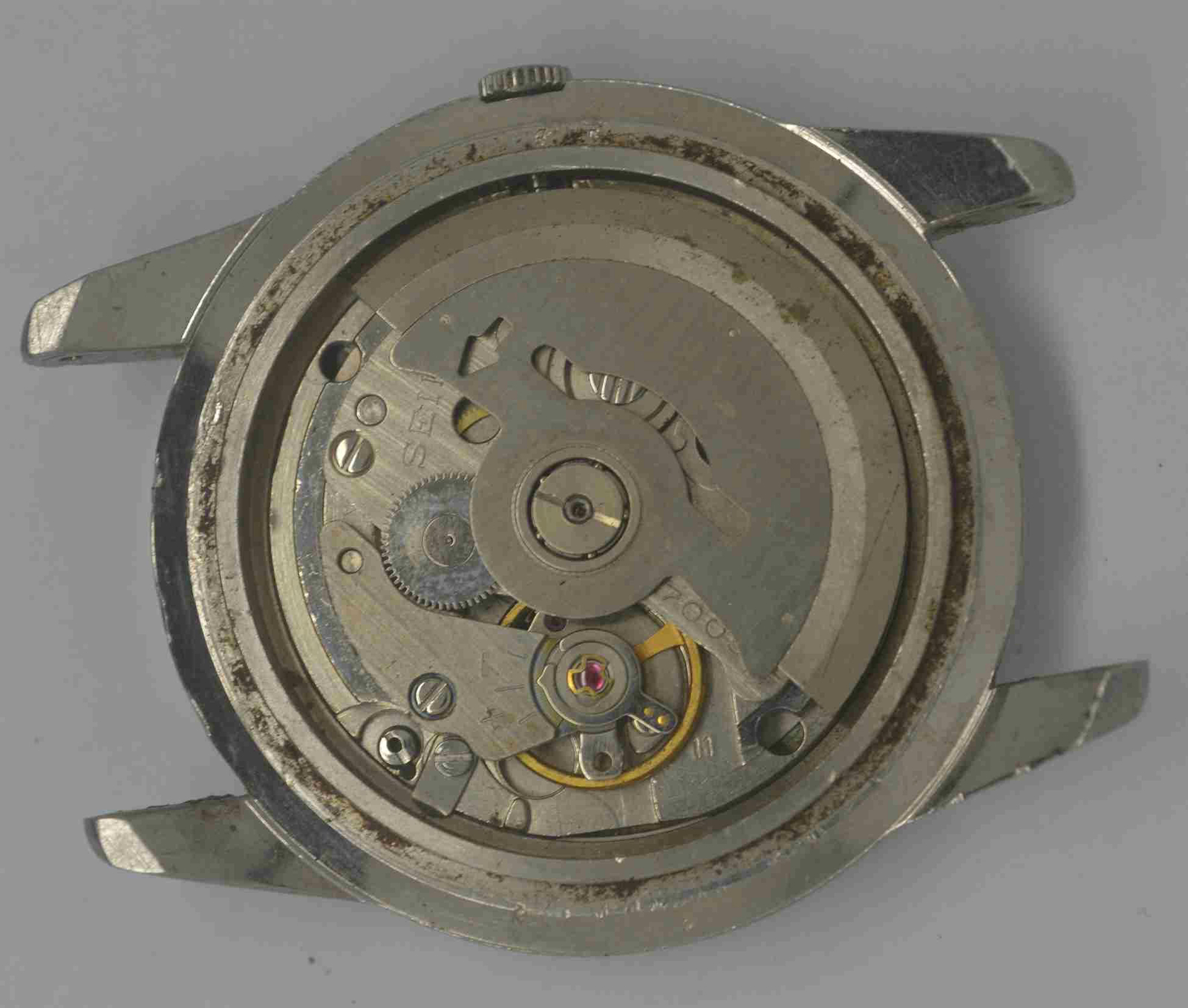 Vintage SEIKO Steel Wristwatch. Ref: 7005-2000, Cal: 7009A. For Repairs