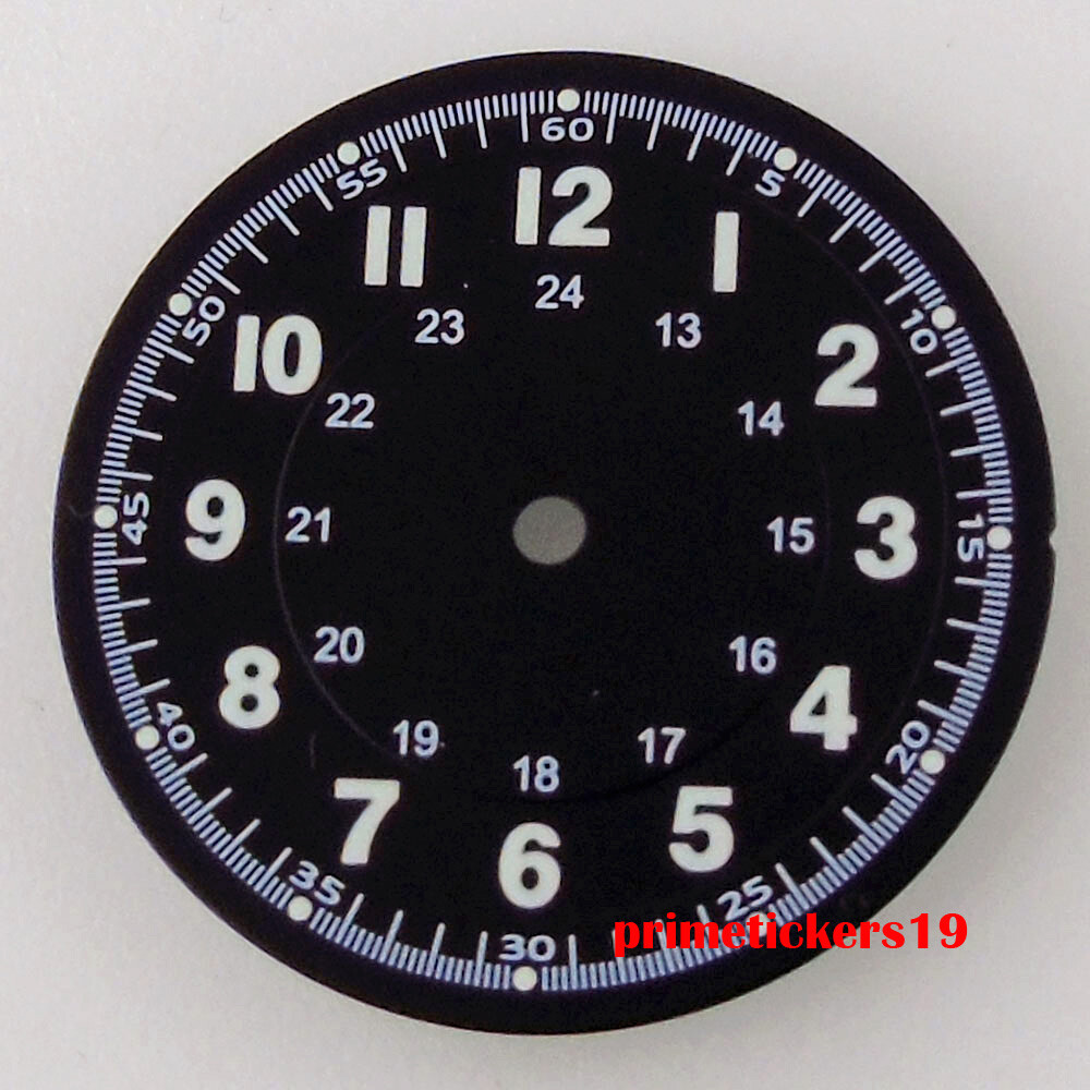 29mm Multicolor Watch Dial Hands Set Luminous Fit NH35 NH36 ETA2824 PT5000 Movt