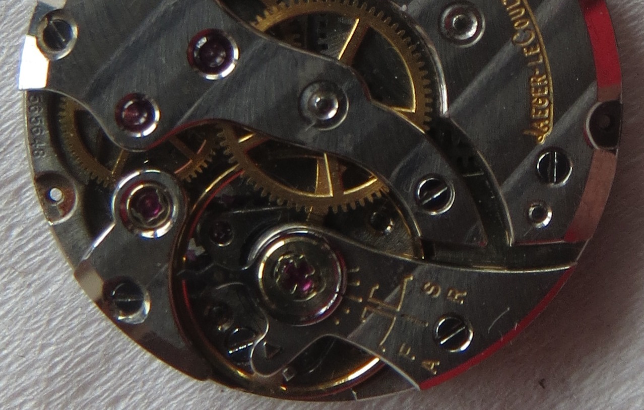 Jaeger LeCoultre mens wristwatch movement caliber 818, 21 mm. in diameter