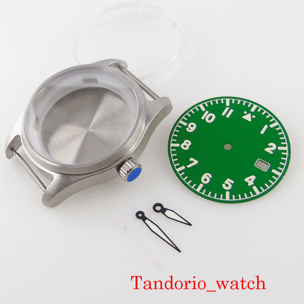 39mm Watch Case for NH35 Movement 200m Waterproof Luminous Dial Sapphire Crystal