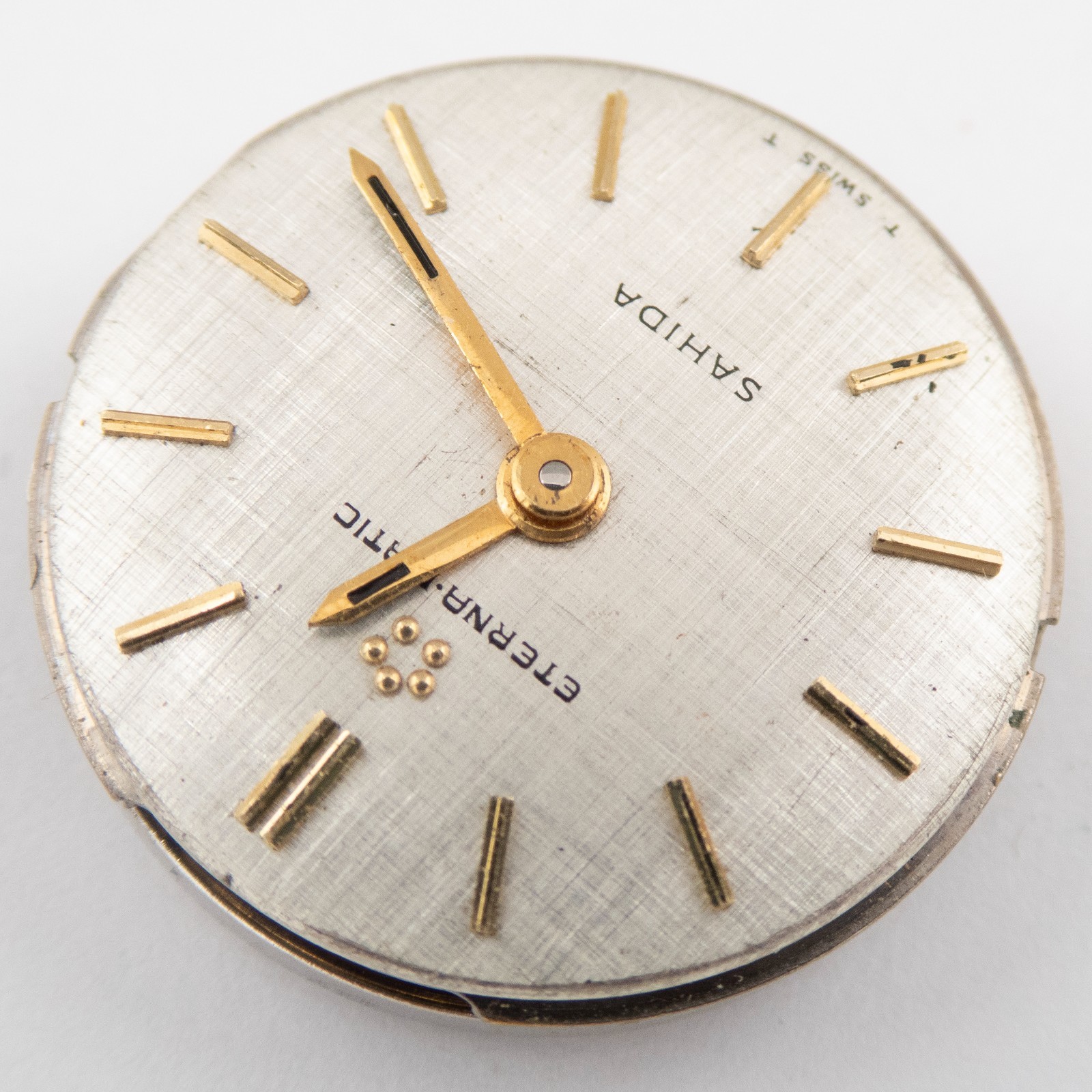 Vintage Eterna Matic Sahida Caliber 1446 21-Jewel Automatic Wristwatch Movement
