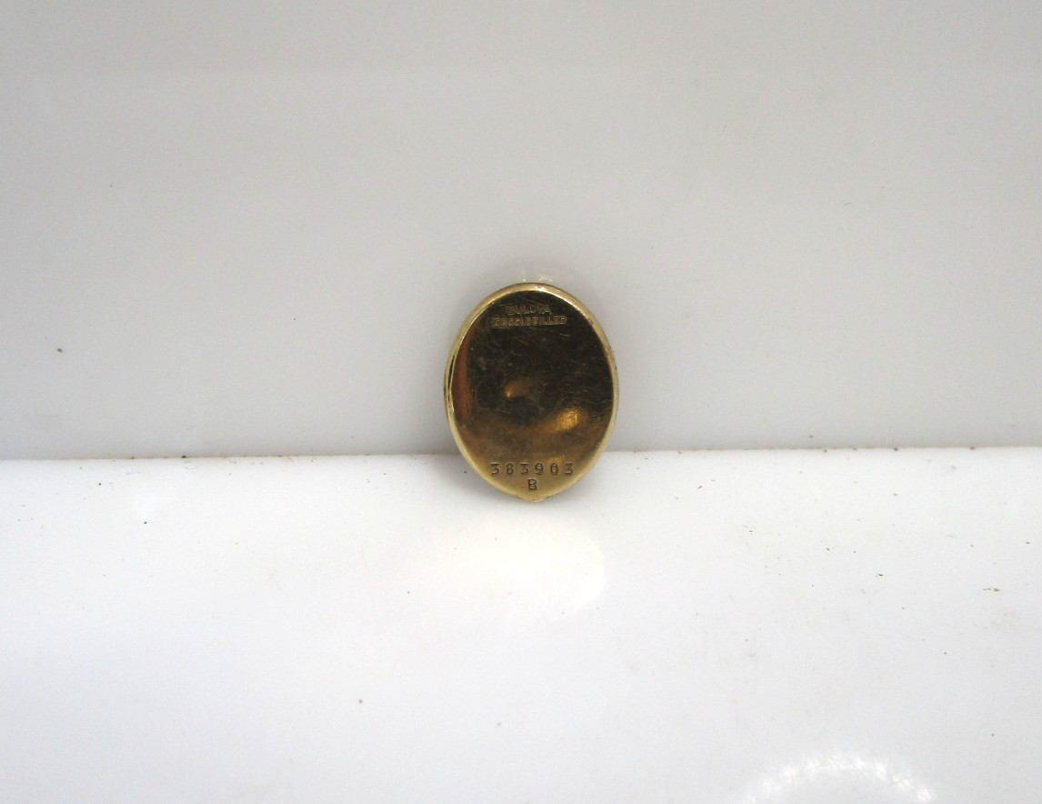 Vintage Bulova Lady Manual 17J 383903 Watch for Parts Not Working