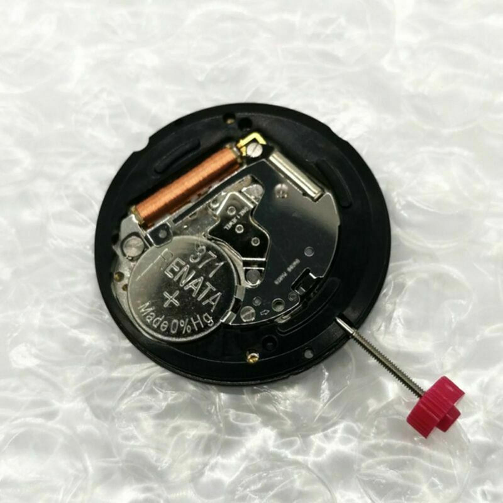 Watch Movement For Ronda 715 date at 3/6 Position W/Battery&Adjusting Stem