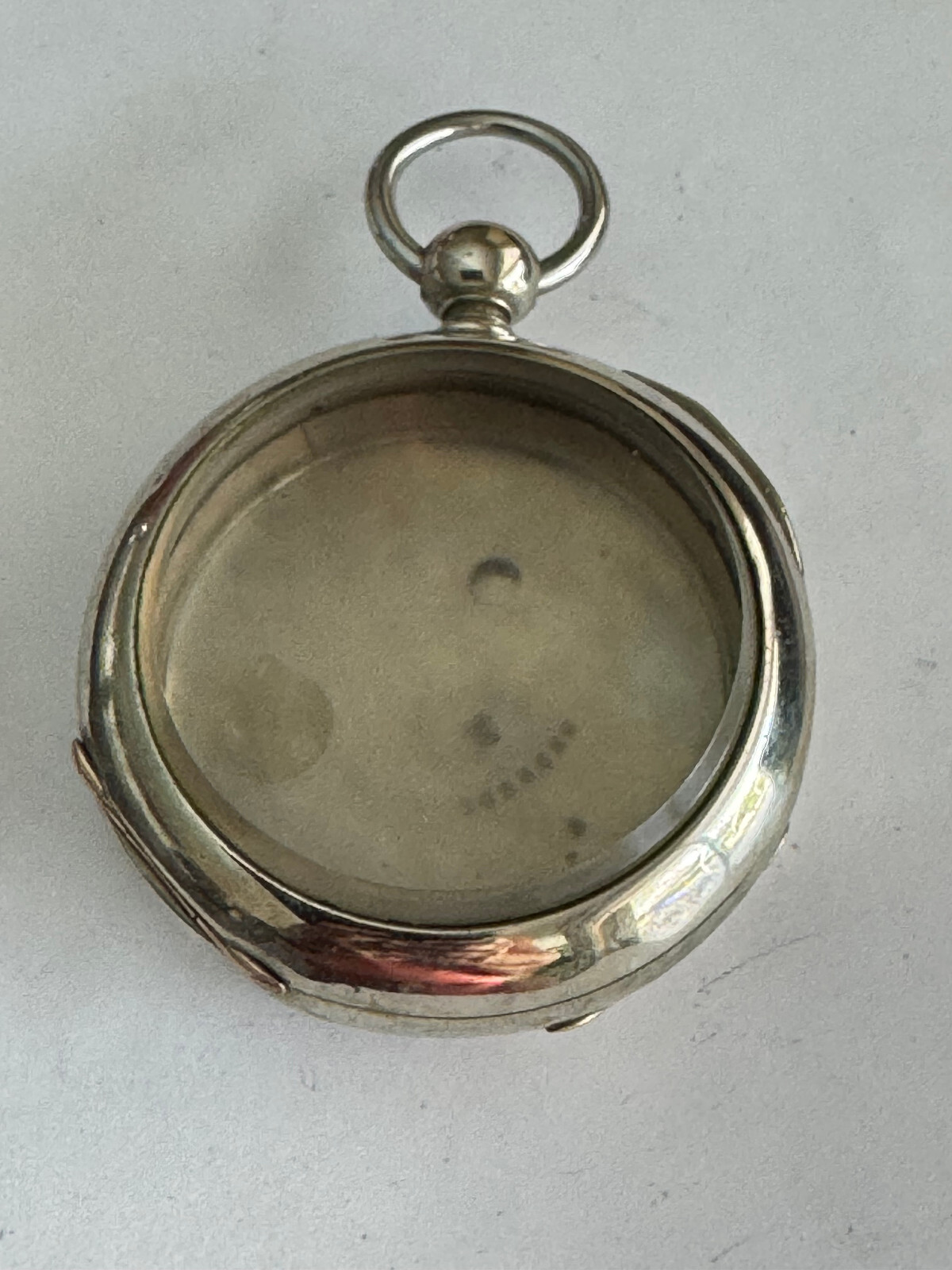 VINTAGE 18 SIZE CRESCENT SILVEROID POCKET WATCH CASE KEY WIND KEY SET