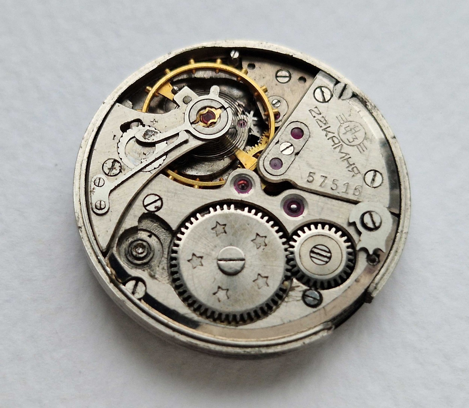 VOLNA 22 Jewels WristWatch Movement Vostok precision class Cal.2809 PARTS REPAIR