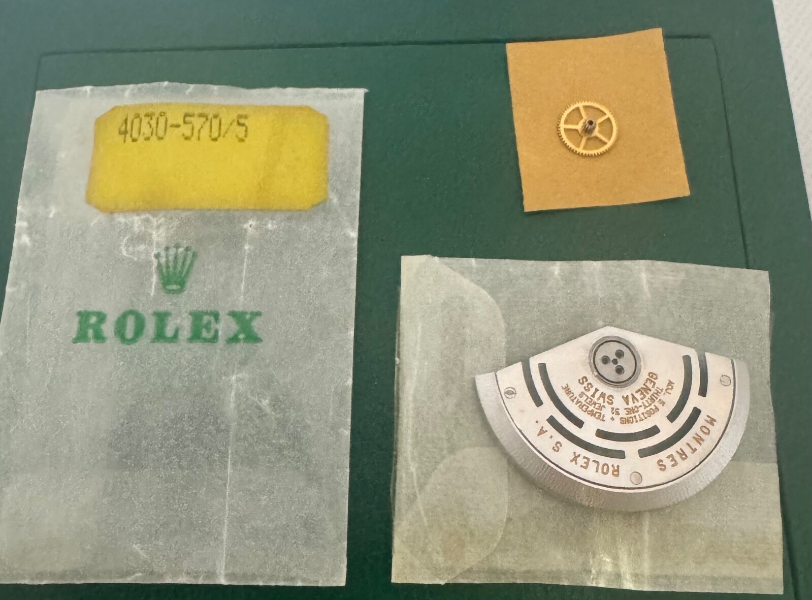 Rolex Automatic Oscillating Weight For Caliber 4030 Chronograph
