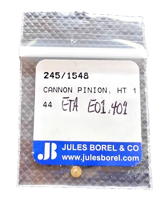 ETA E01.401 E01.001 CANNON PINION HT 1.44 watch part #245/1548
