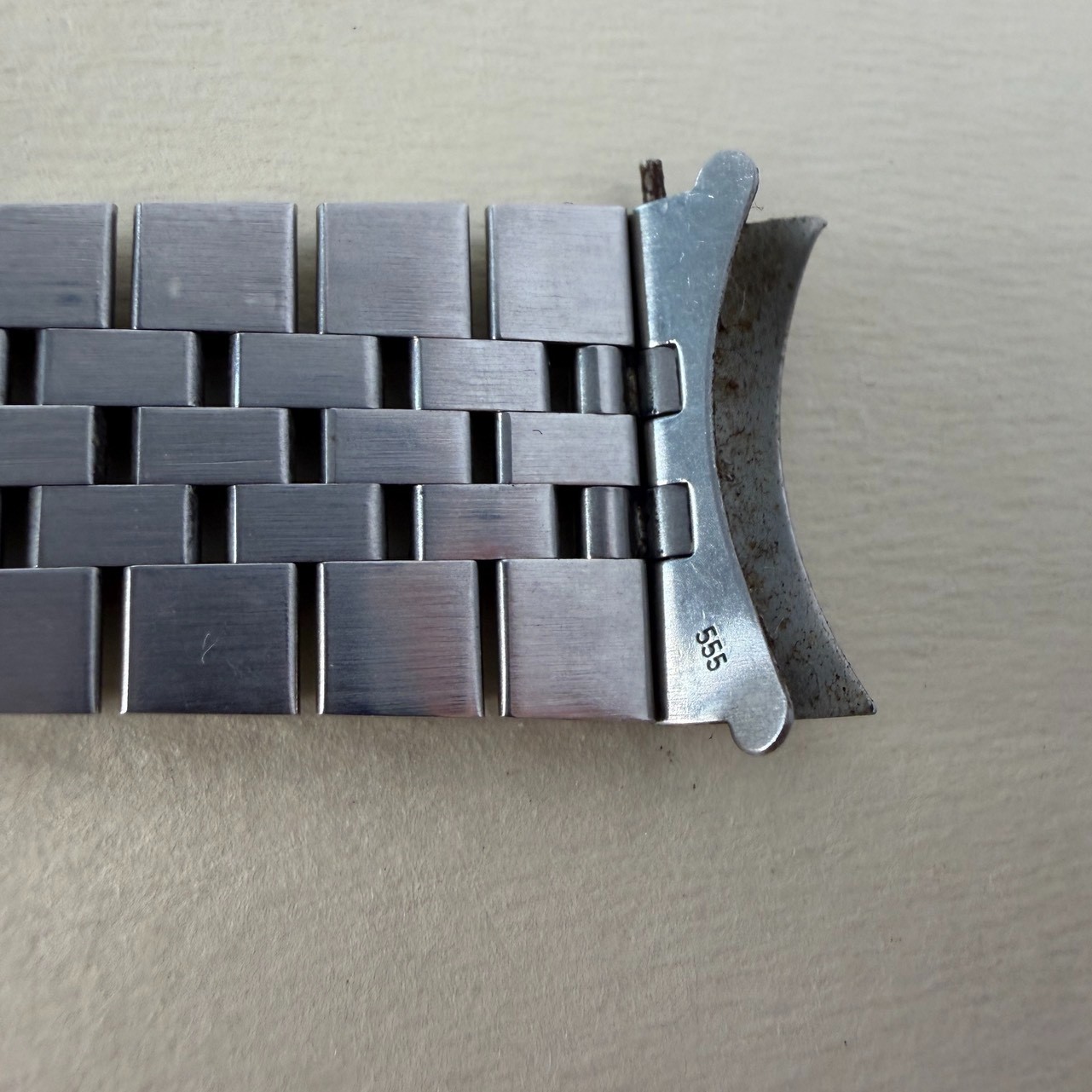 ROLEX Link Jubilee bracelet 62510H 555 SS 20Link 100%Authentic C7981