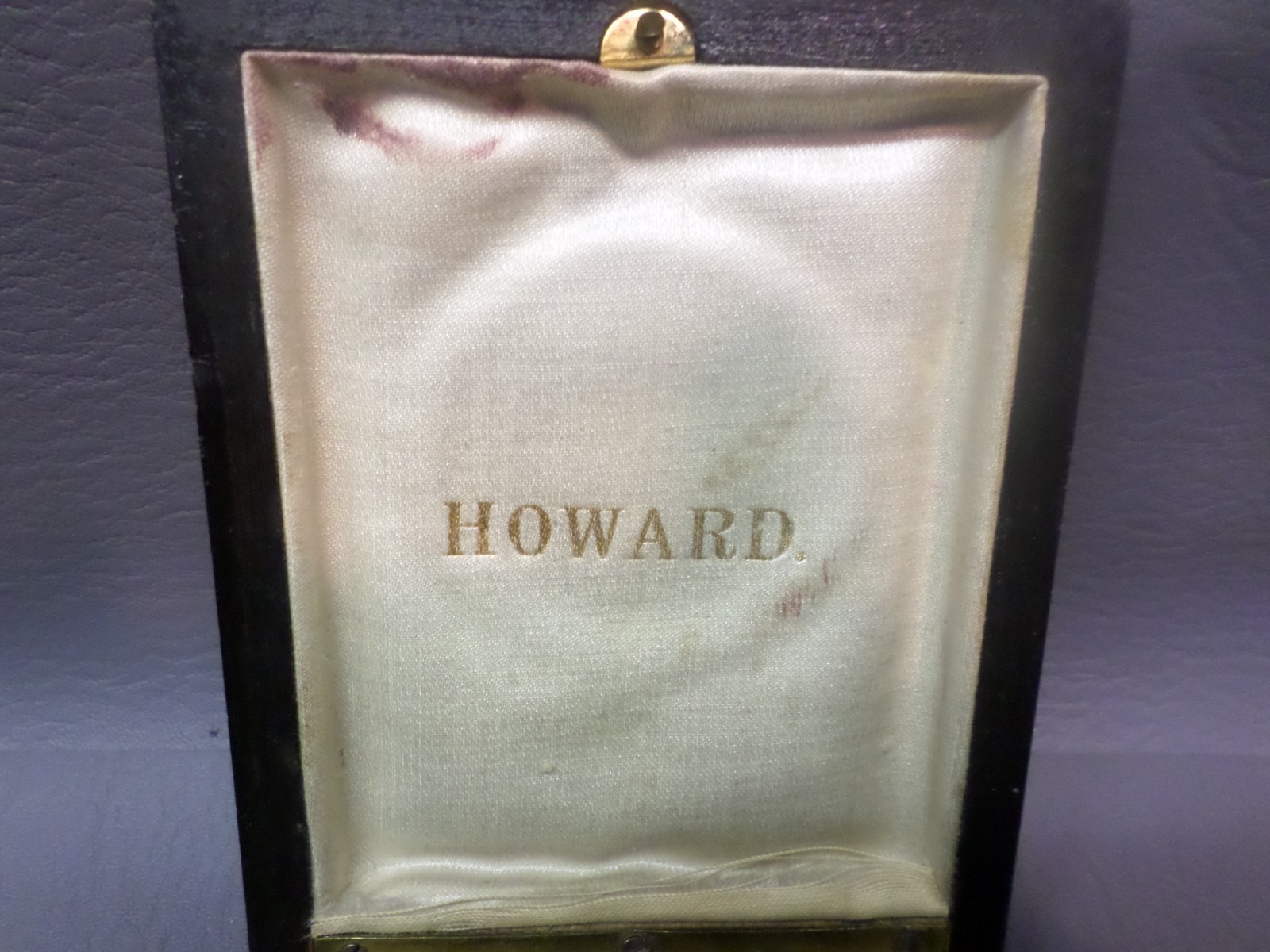 16 S HOWARD POCKET WATCH MOVEMENT 21 JEWEL W/ BOX – 5 POSITION – ADJUSTED